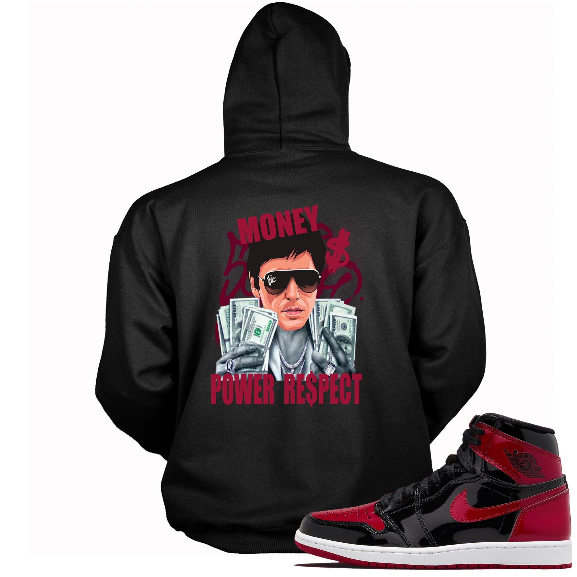 1s Patent Leather Bred Air HOLIDAY 2021 Hoodie Tony Montana