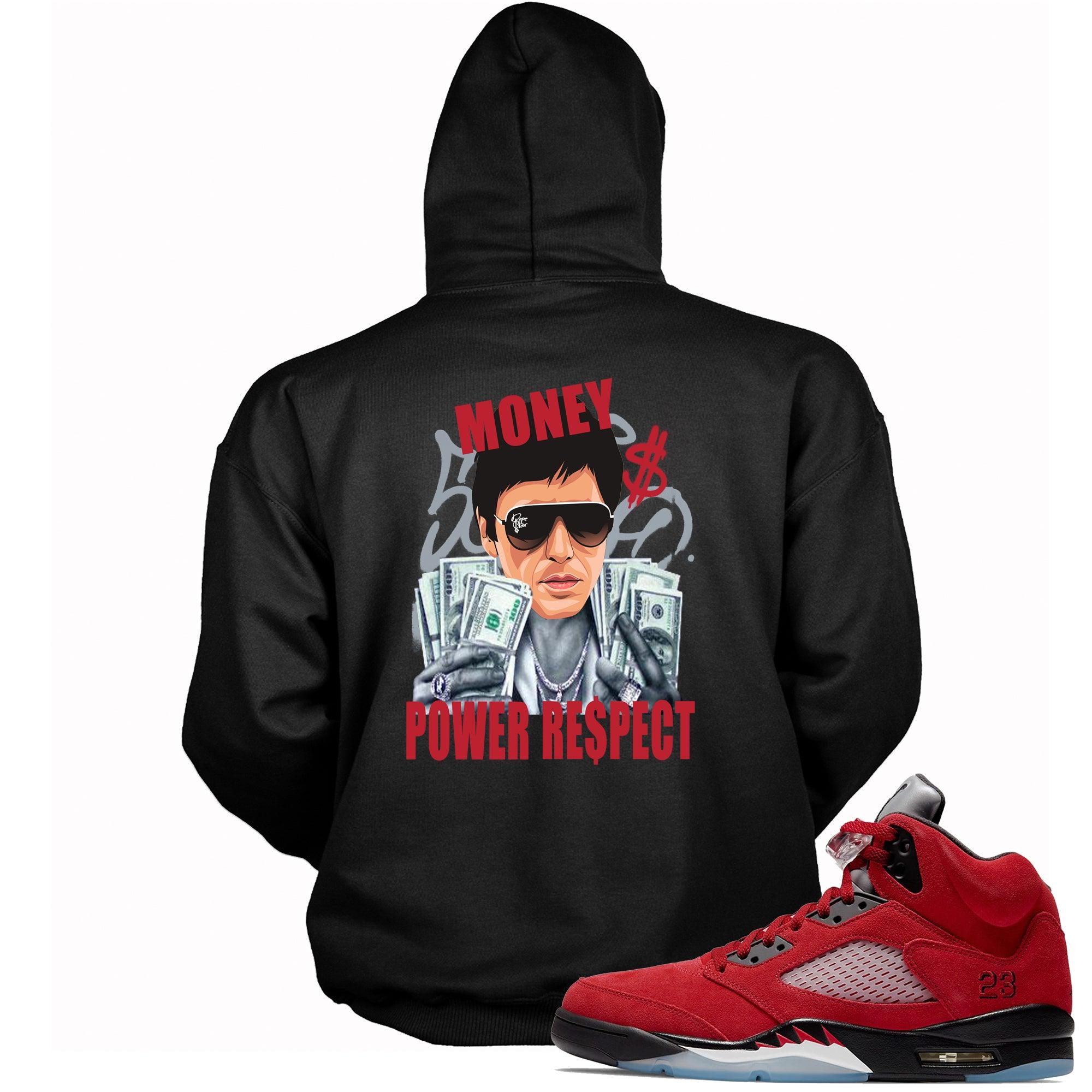 5s Raging Bull 2021 Hoodie Money Power Respect