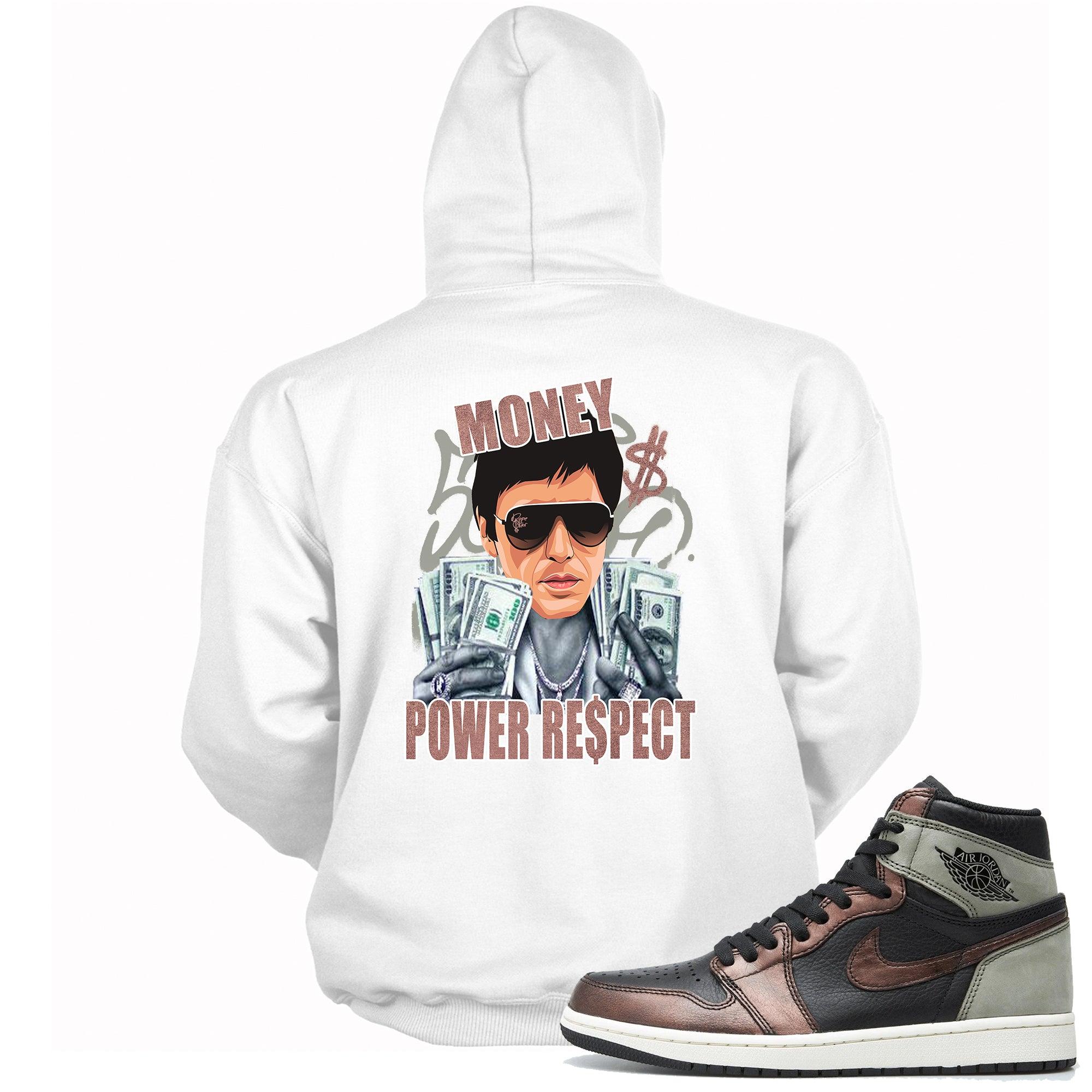 1s Patina Hoodie Money Power Respect