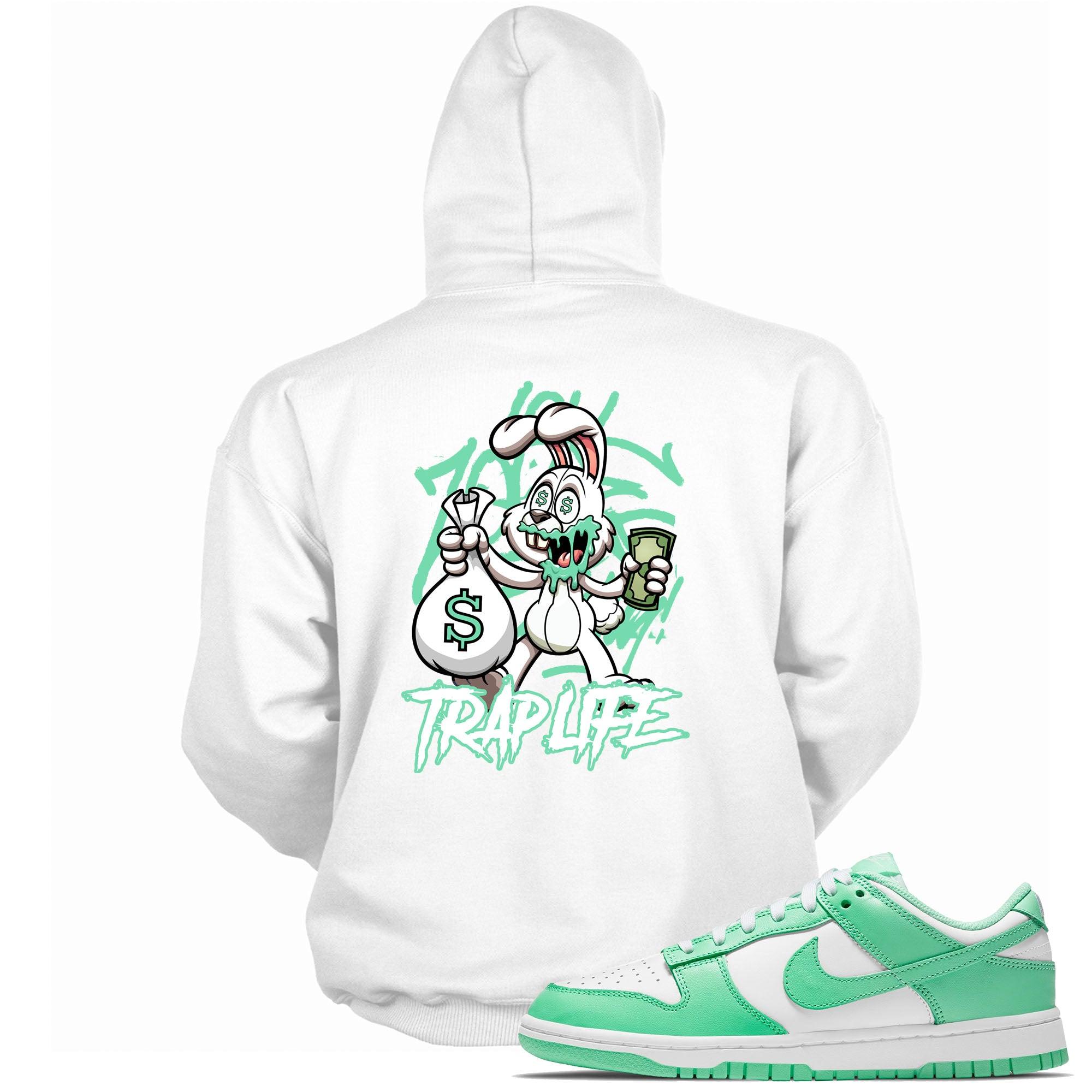 Dunks Low Green Glow Hoodie Trap Life