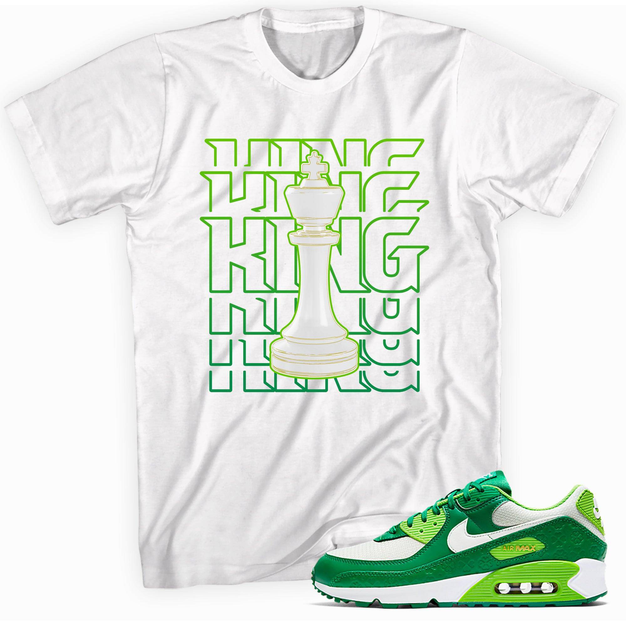 Air Max 90 St Patricks Day (2021) Shirt King Chess