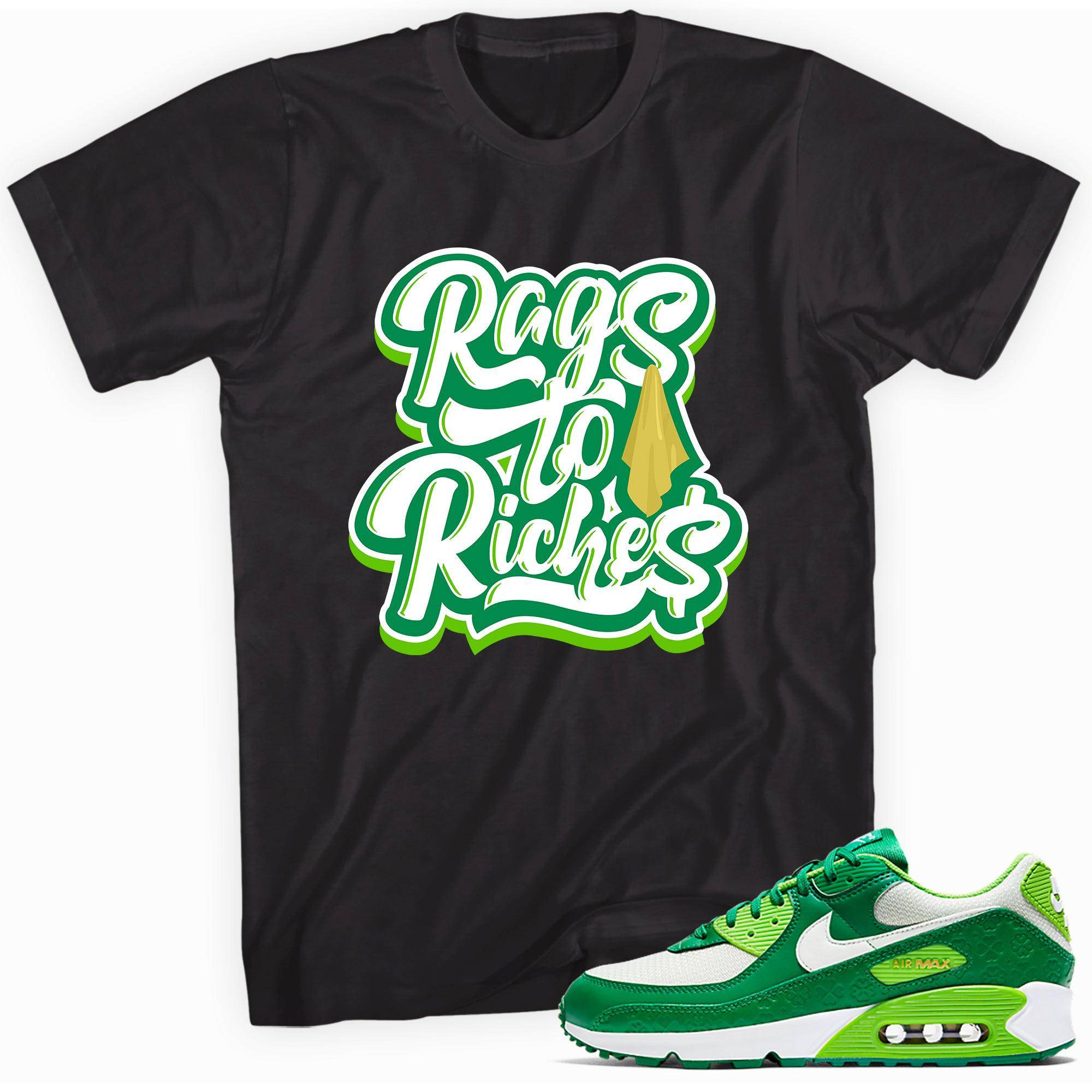 Air Max 90 St Patricks Day (2021) Shirt Rags To Riches