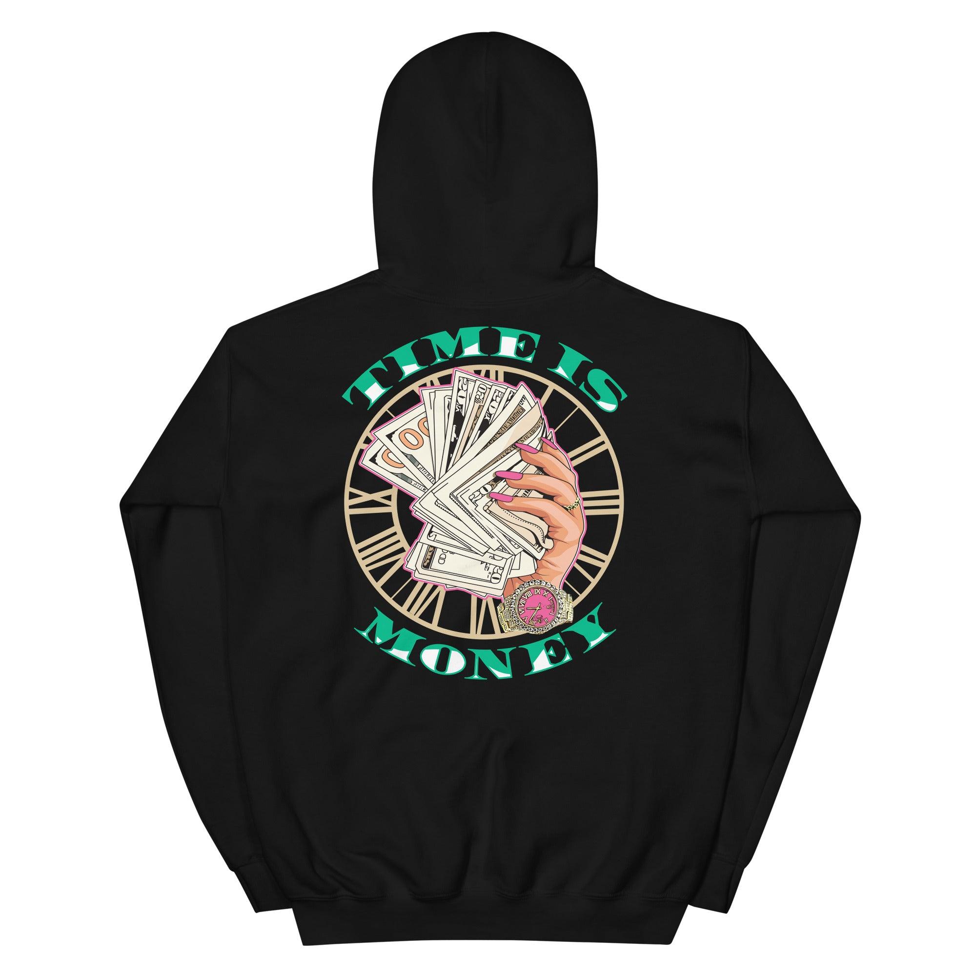 1 Mid Paint Drip (GS) Hoodie Time Is Money