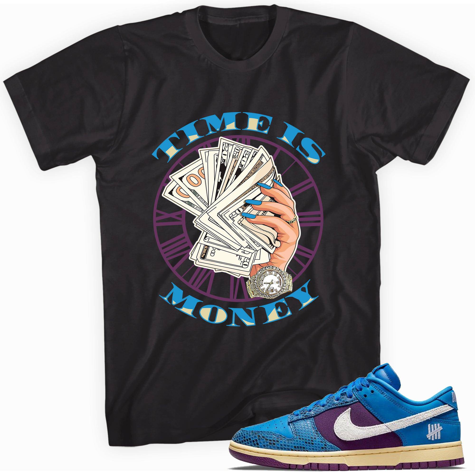 Dunks Low Undefeated 5 On It Dunk vs AF1 Shirt Time Is Money