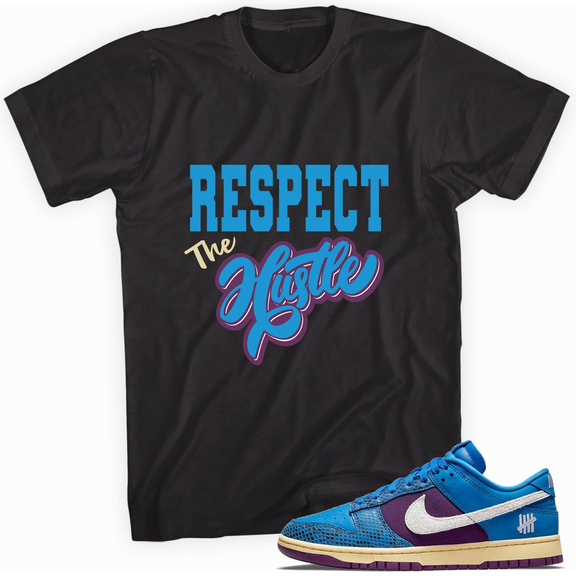 Dunk Low Undefeated 5 On It Dunk vs AF1 Shirt Respect the Hustle