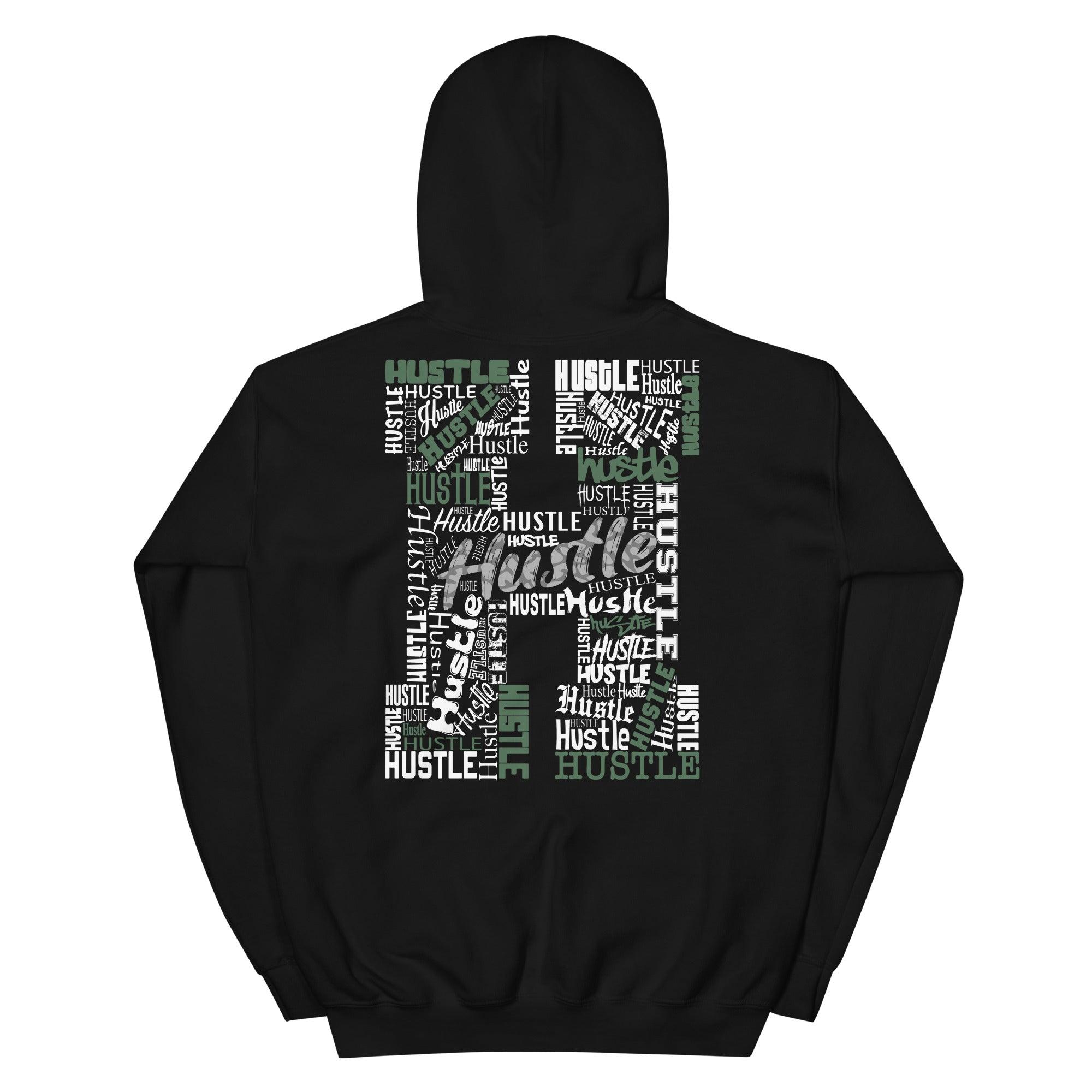 3s Pine Green Hoodie H For Hustle