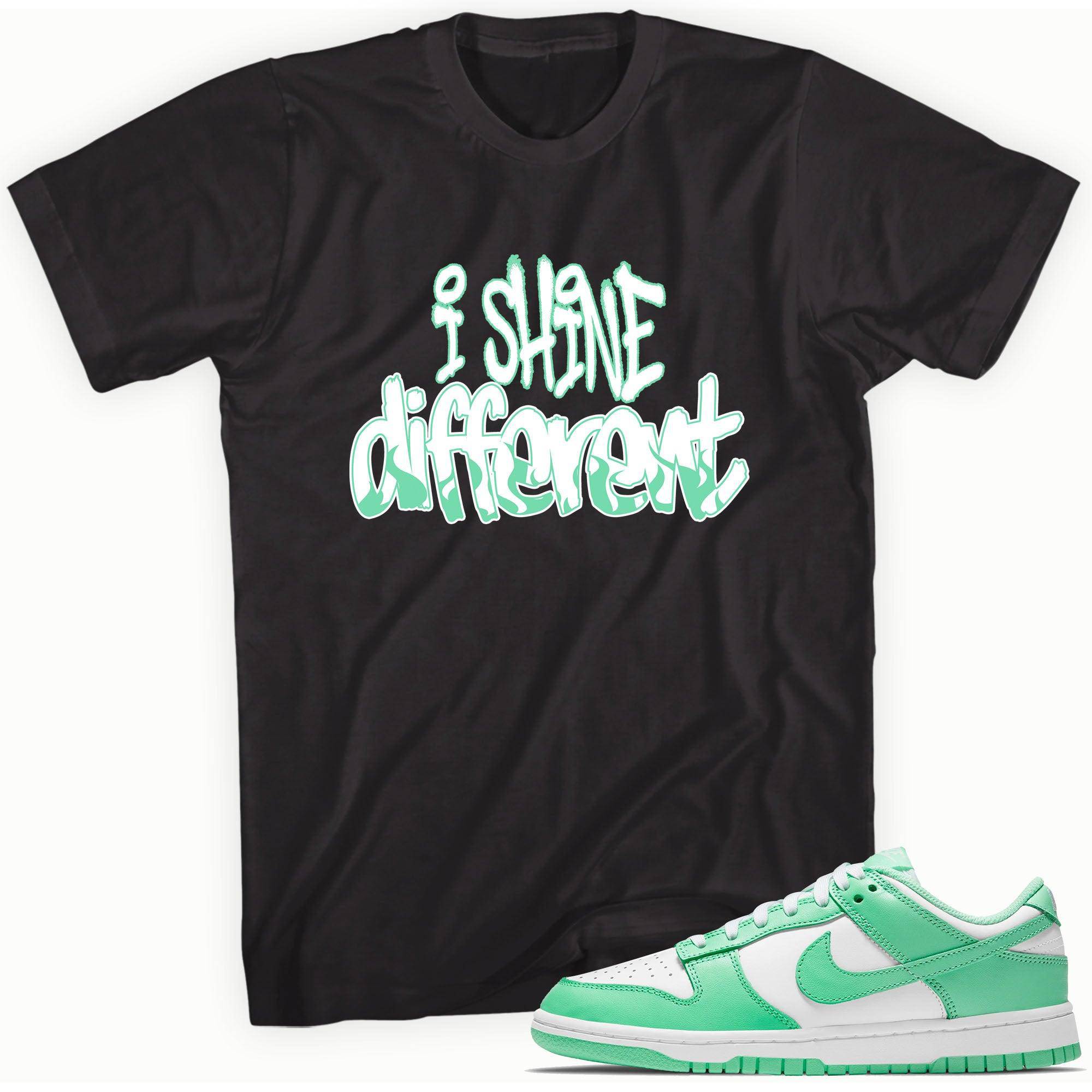 Dunks Low Green Glow Shirt Shine Different