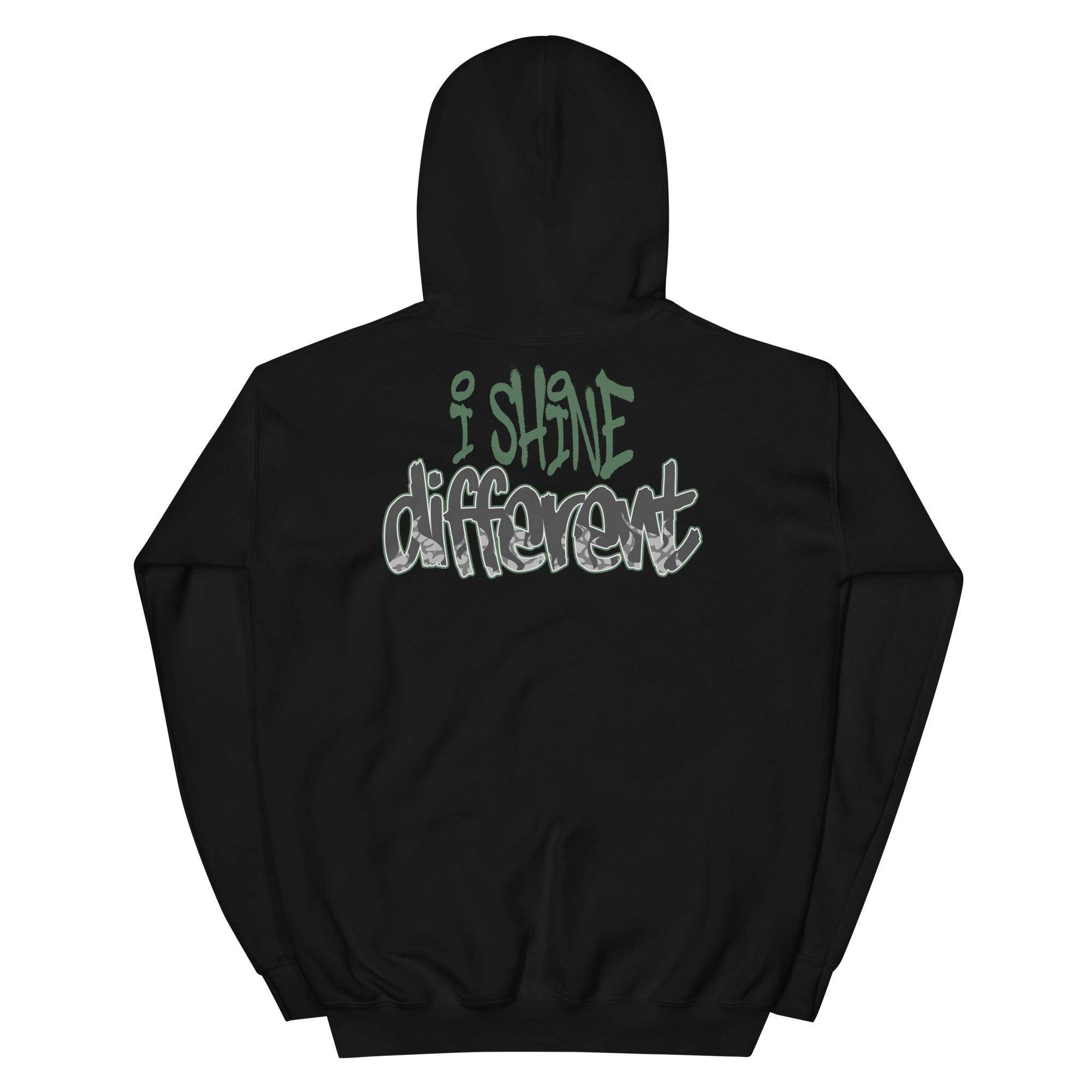 3s Pine Green Hoodie Shine Different