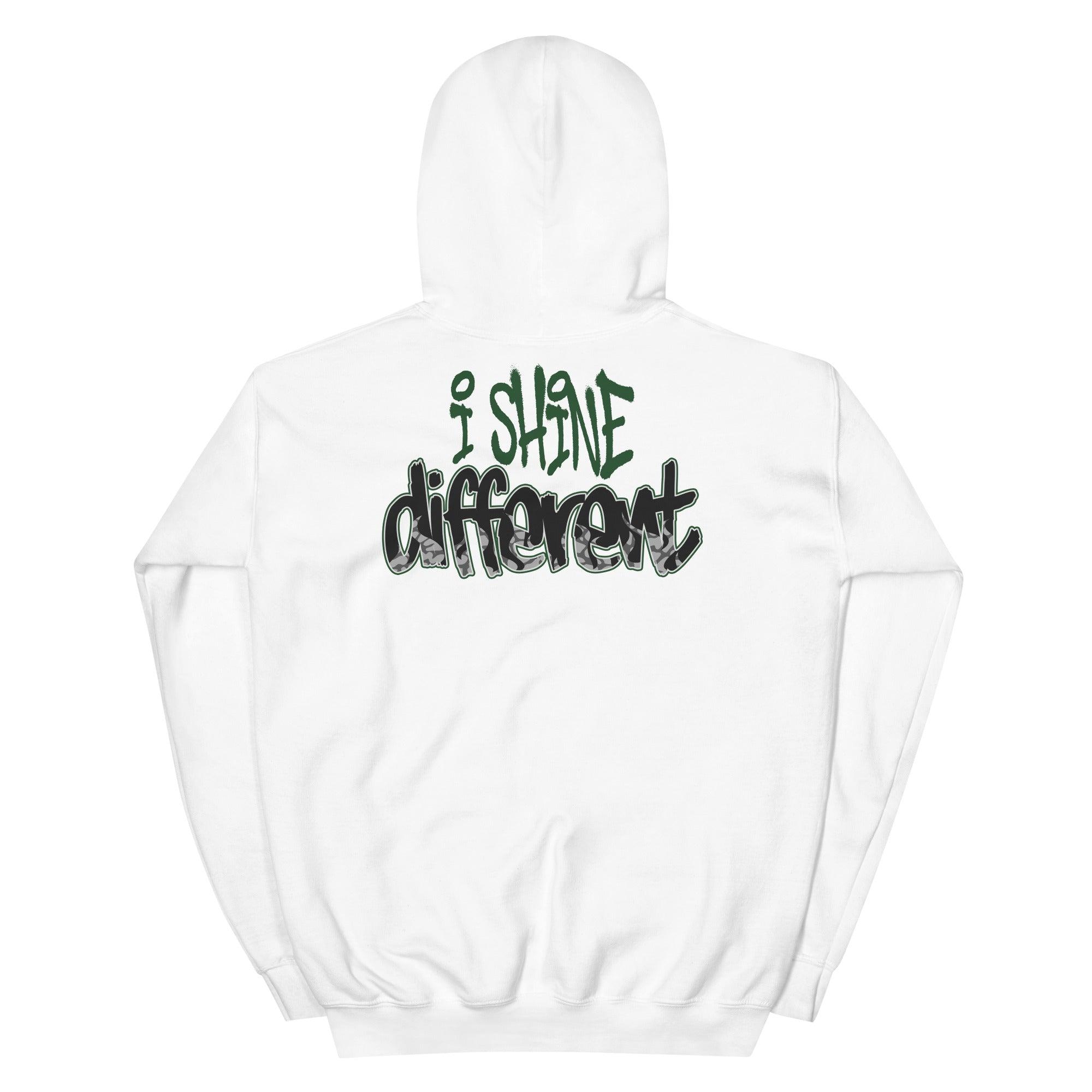 3s Pine Green Hoodie Shine Different