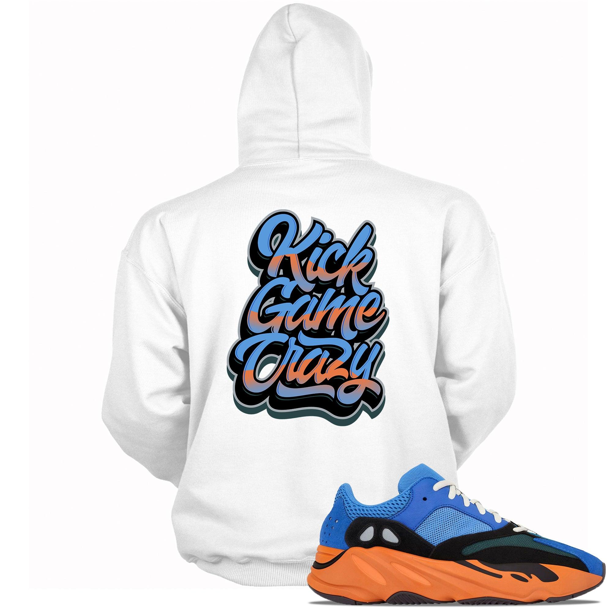 Yeezy Boost 700s Bright Blue Hoodie Kick Game Crazy