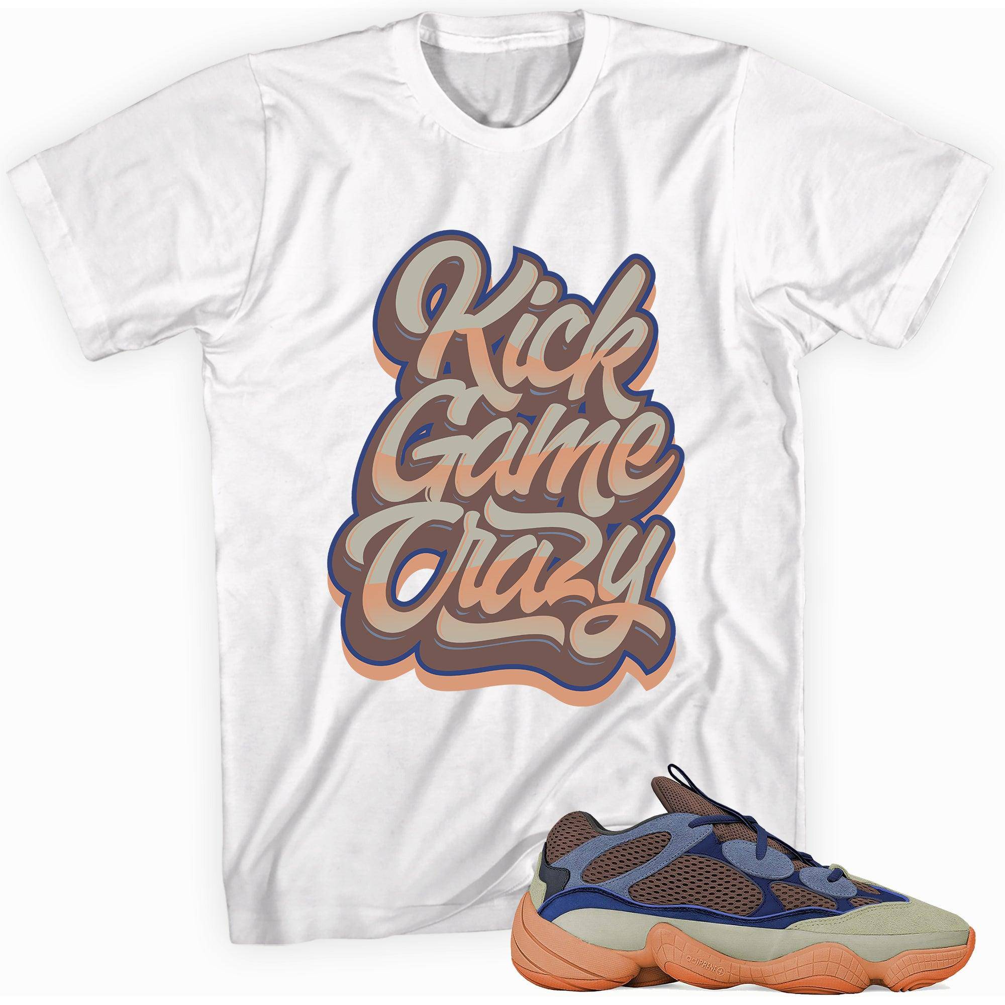 Yeezy 500 Enflame Shirt Kick Game Crazy