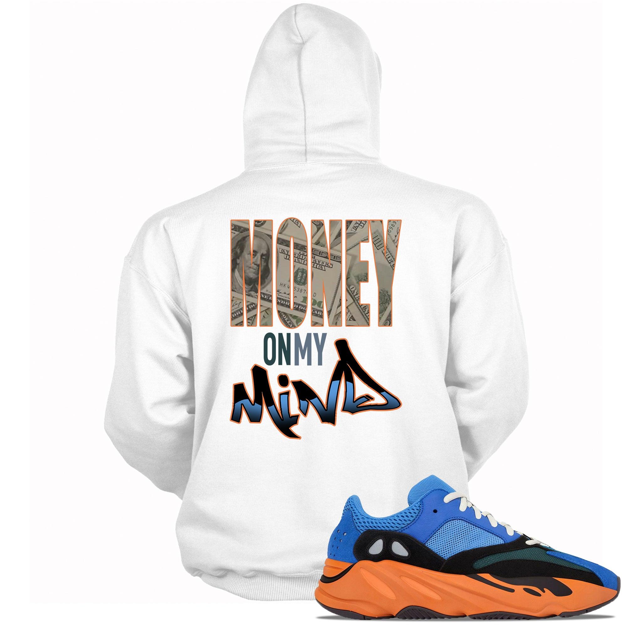 Yeezy Boost 700 Bright Blue Hoodie Money On My Mind