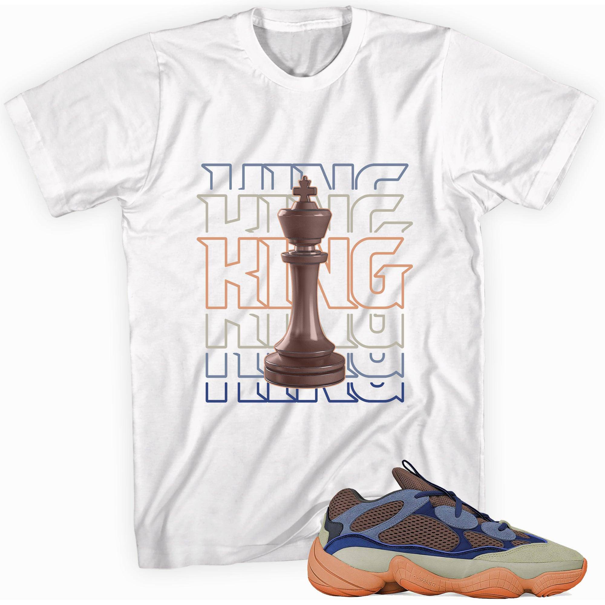 Yeezy 500 Enflame Shirt King Chess