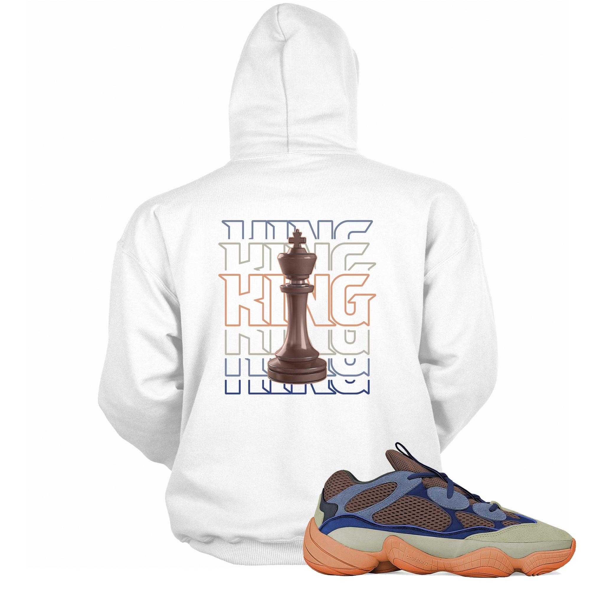 Yeezy 500 Enflame Hoodie King Chess