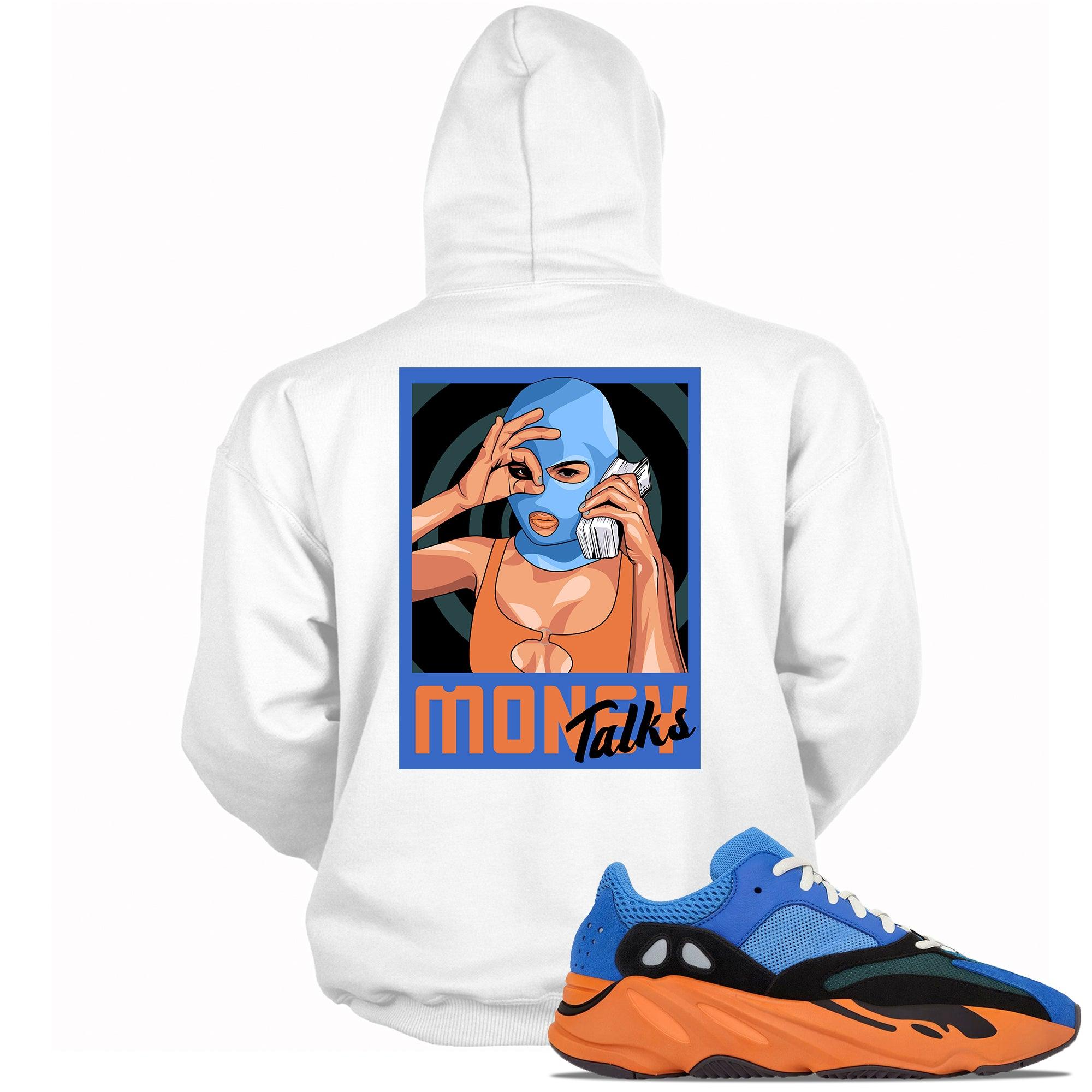 Yeezy Boost 700 Bright Blue Hoodie Money Talks