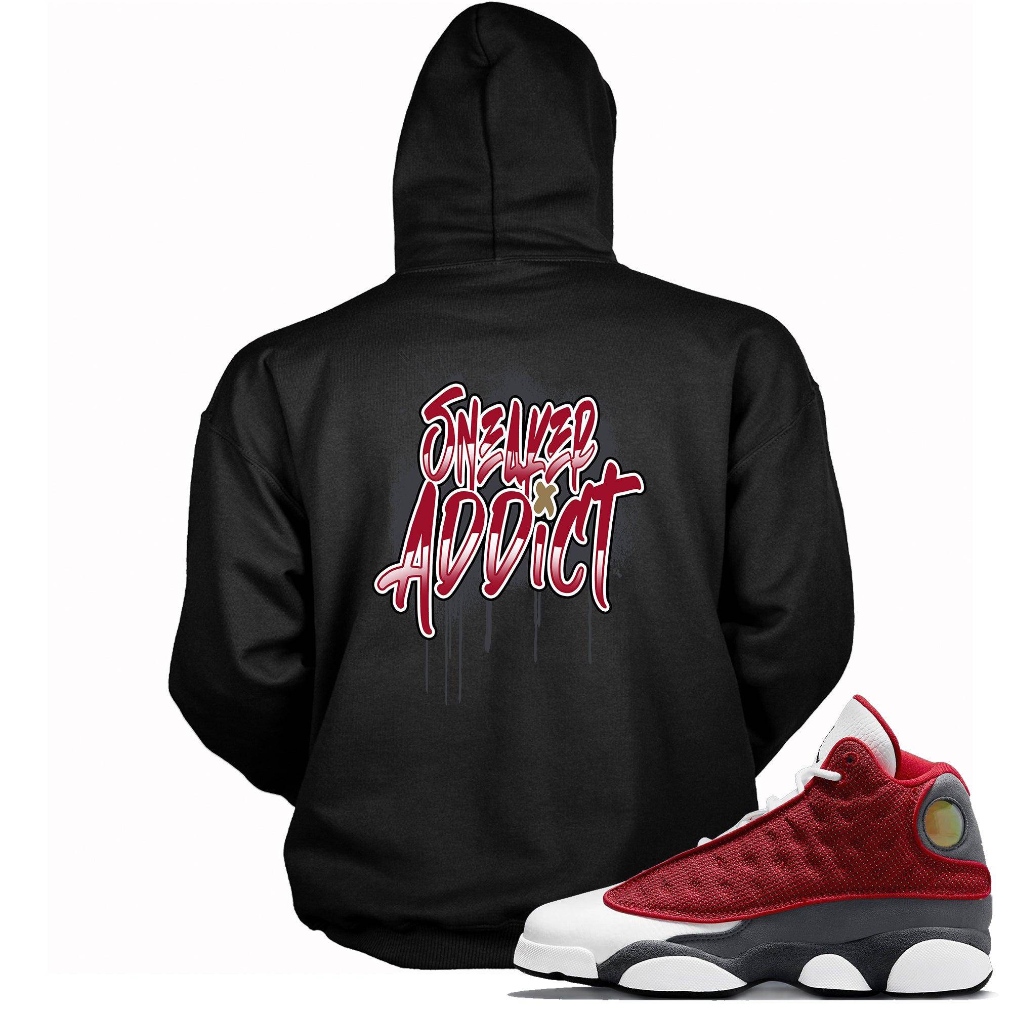 13 Red Flint Hoodie Sneaker Addict