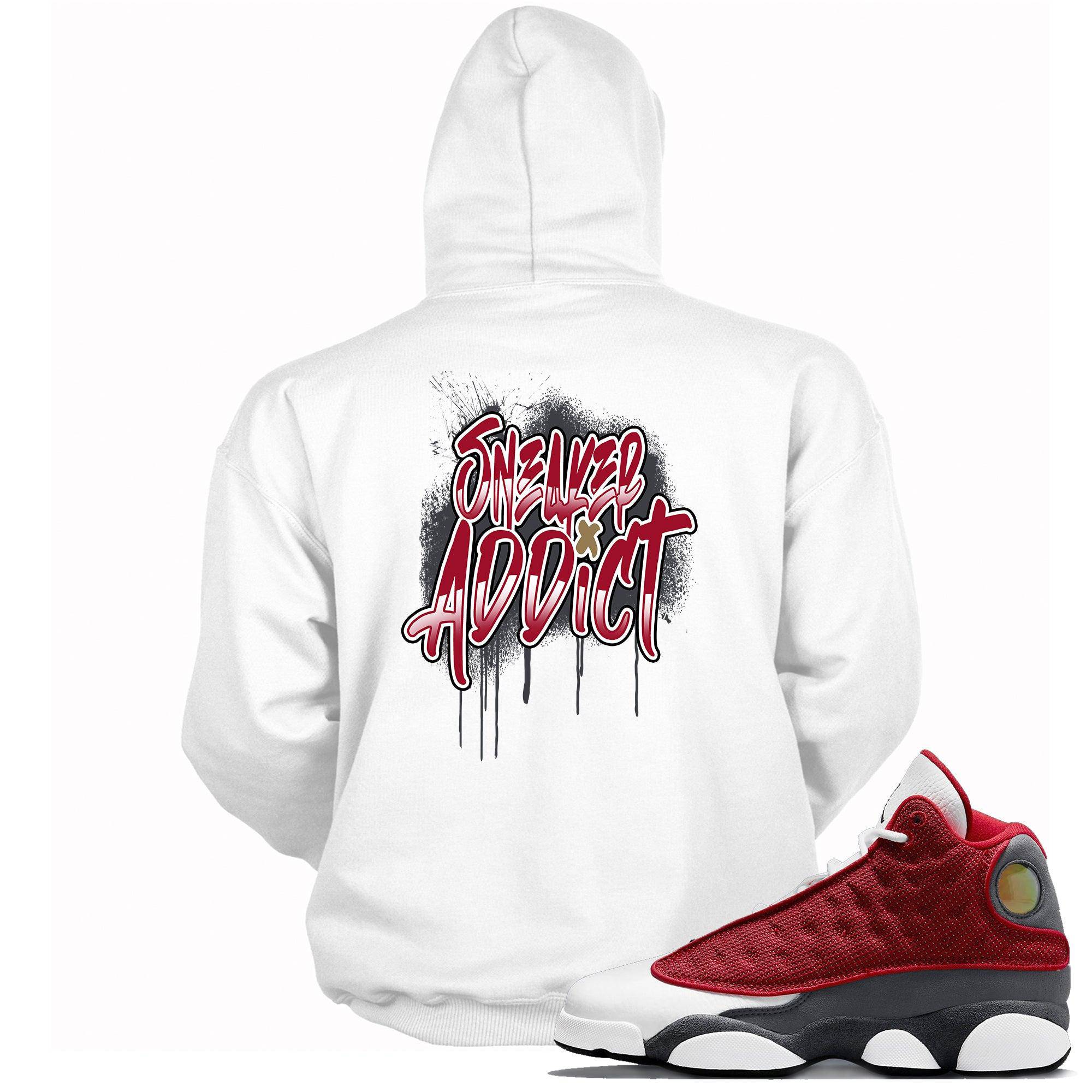 13 Red Flint Hoodie Sneaker Addict