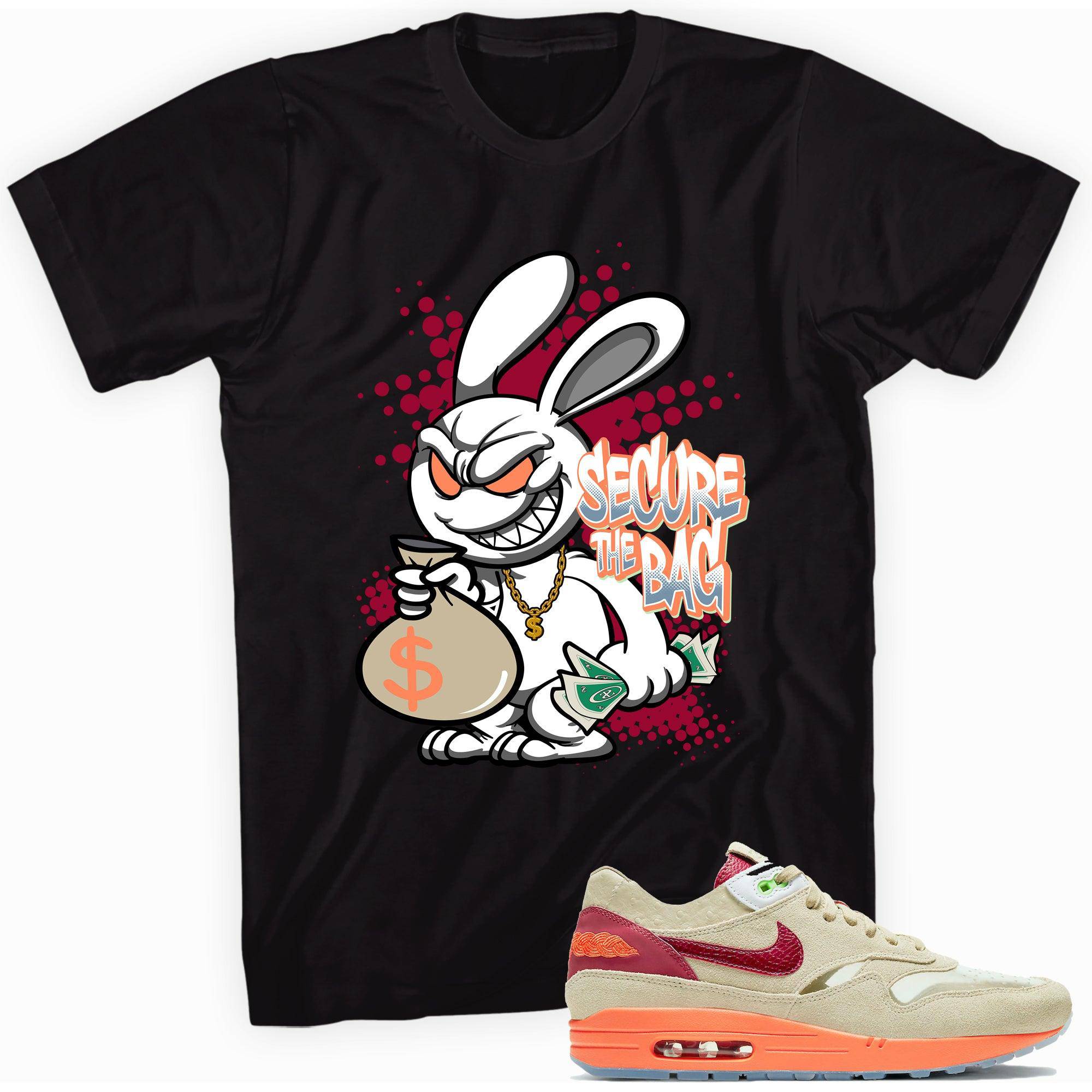 Air Max 1 Clot Kiss of Death (2021) Shirt Secure The Bag