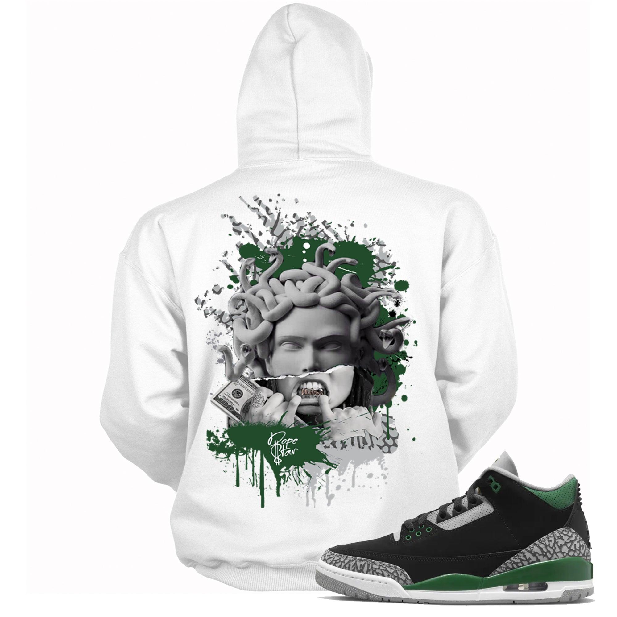 3s Pine Green Hoodie Medusa