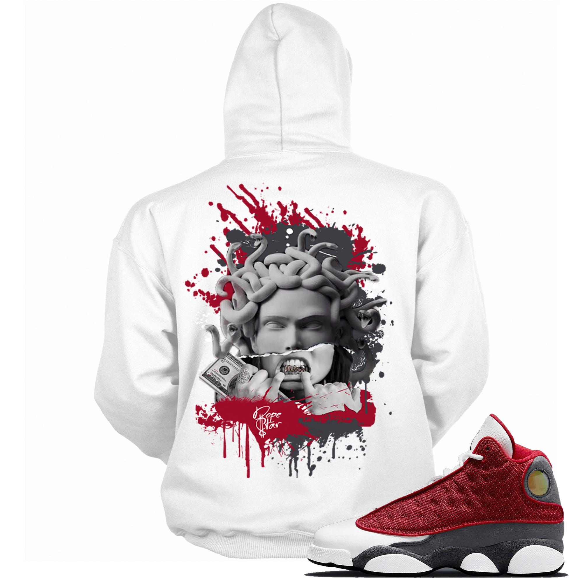 13 Red Flint Hoodie Medusa