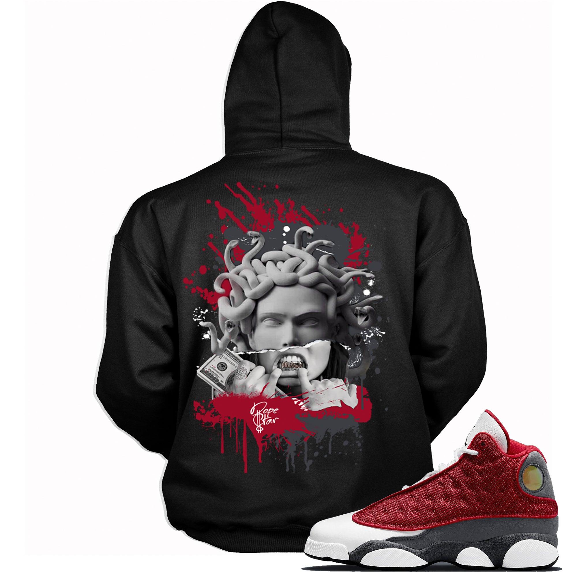 13 Red Flint Hoodie Medusa