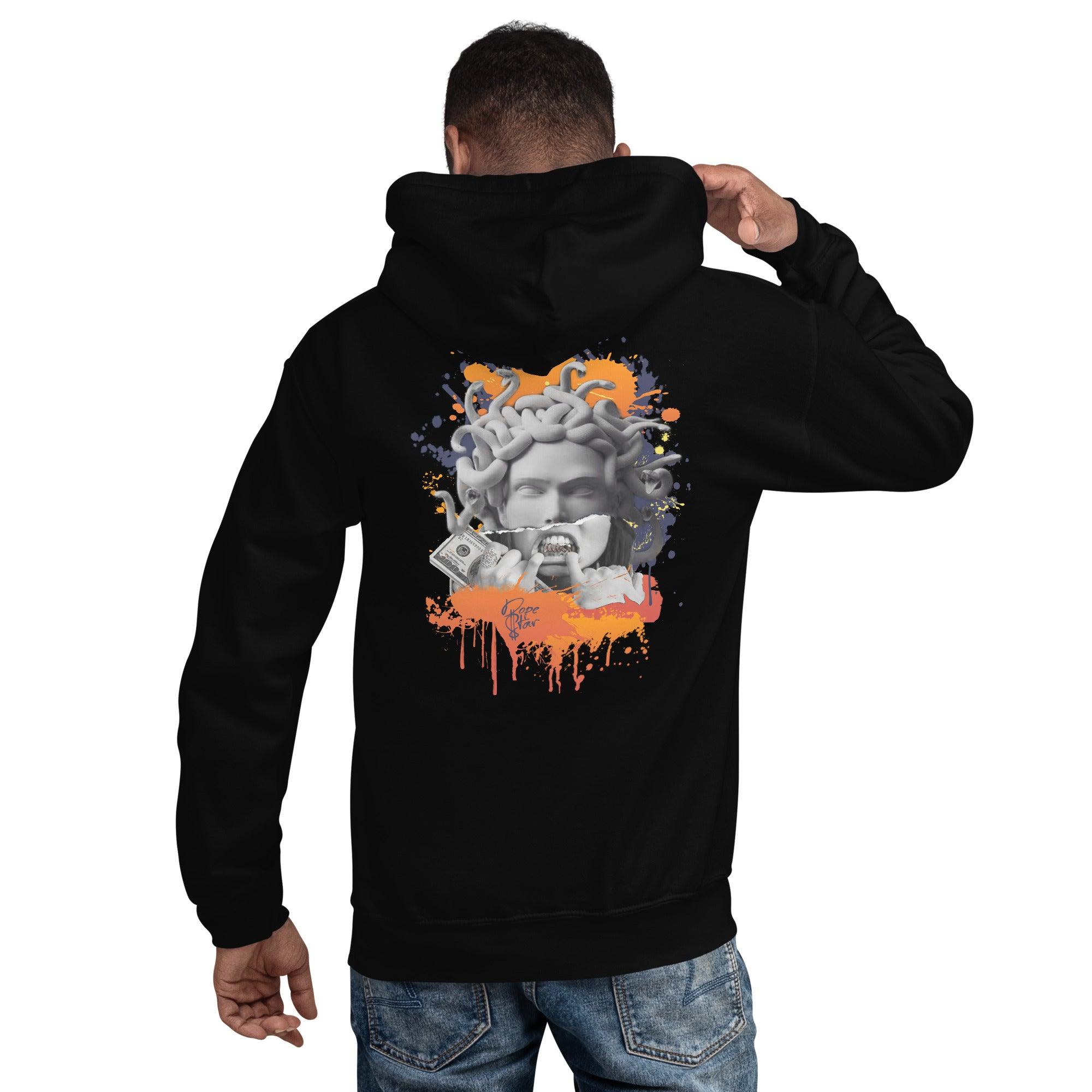 Air Foamposite One Blud Void Rugged Orange Hoodie Medusa