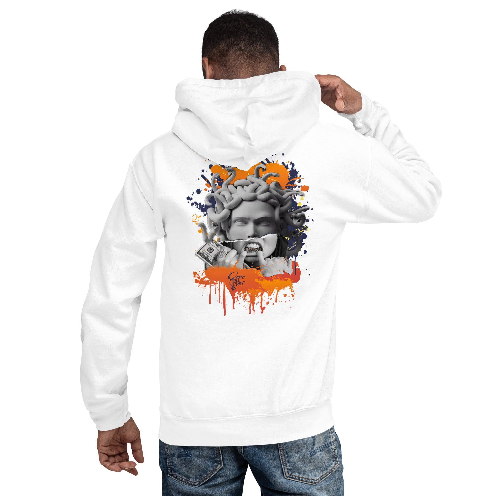 Air Foamposite One Blud Void Rugged Orange Hoodie Medusa