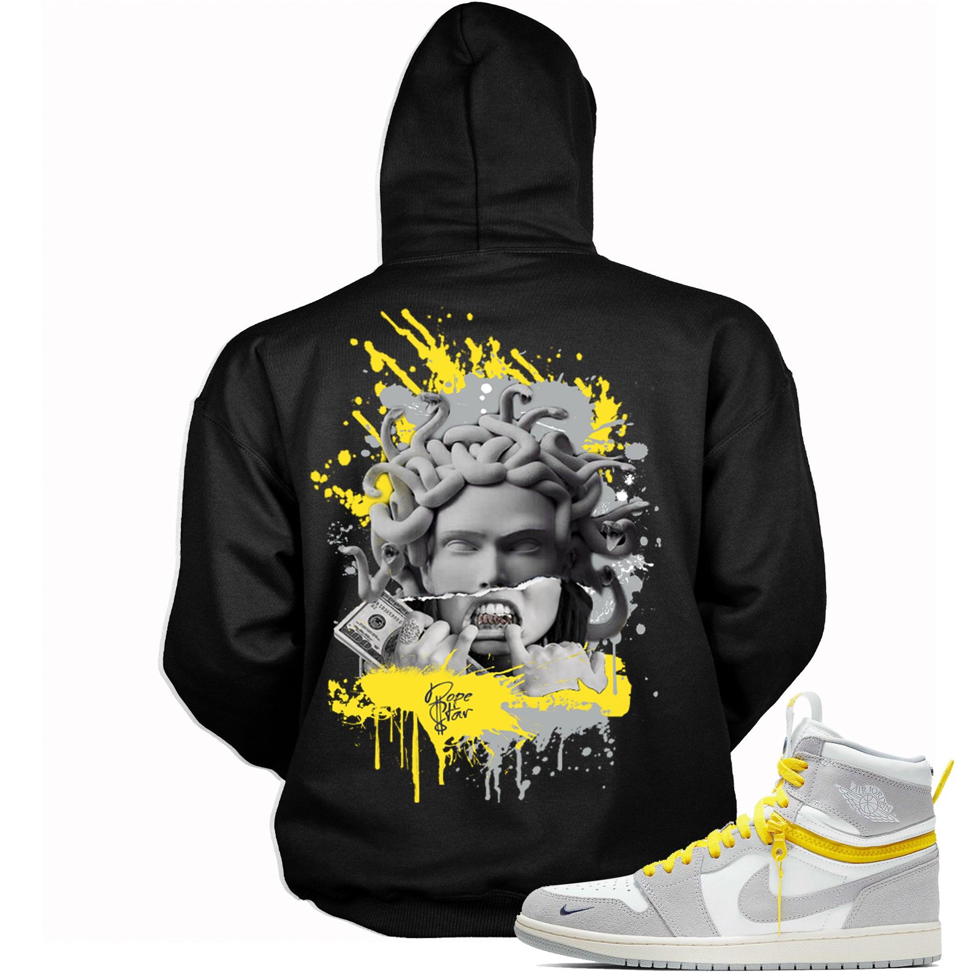 1 Switch Light Smoke Grey Yellow Hoodie Medusa