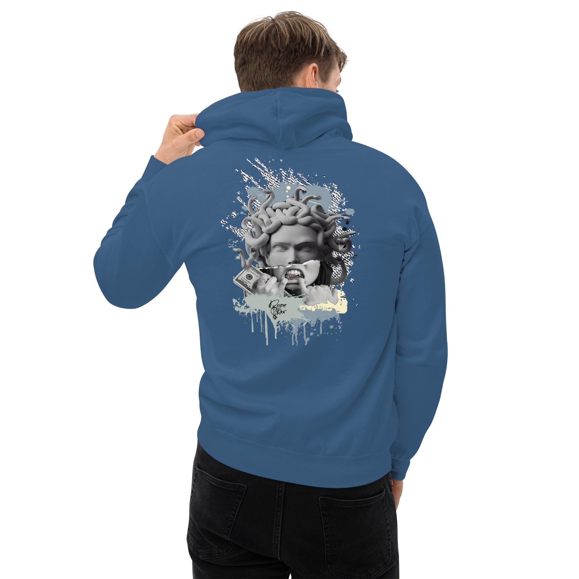 Yeezy 350 V2 Ash Blue 2021 Hoodie Medusa