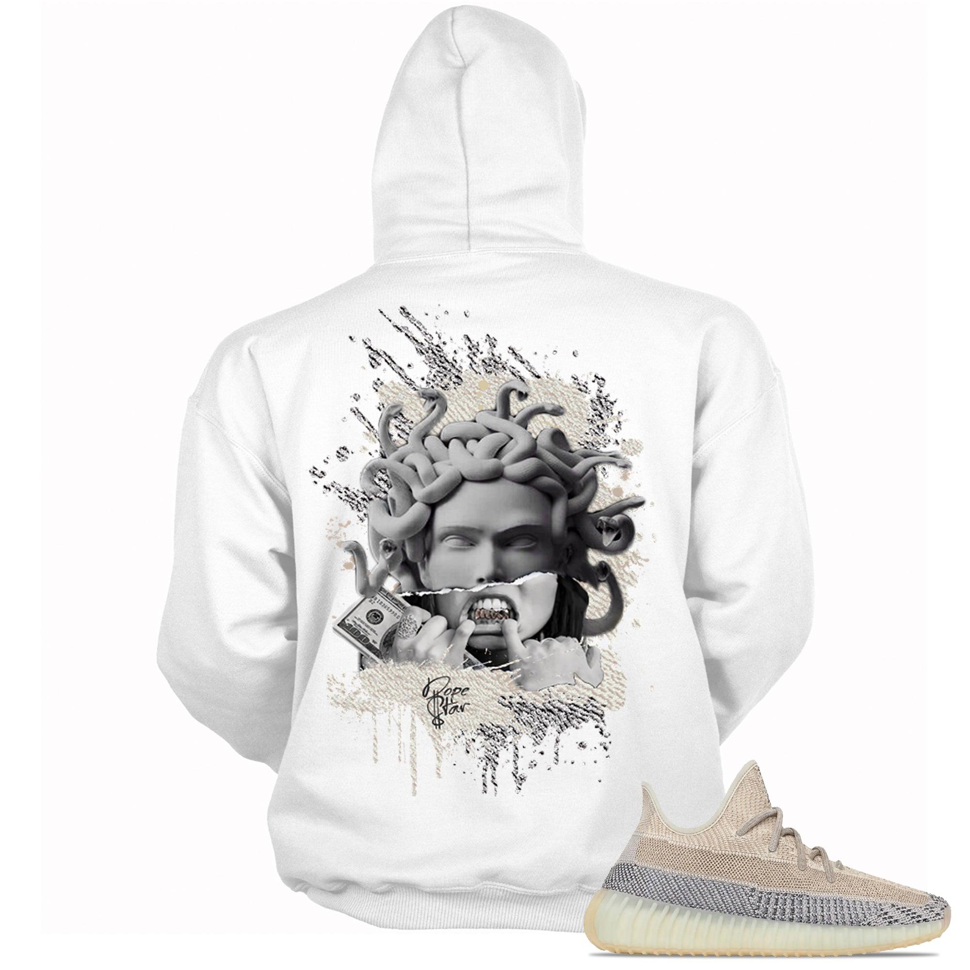 Yeezy Boost 350 V2 Ash Pearl Hoodie Medusa