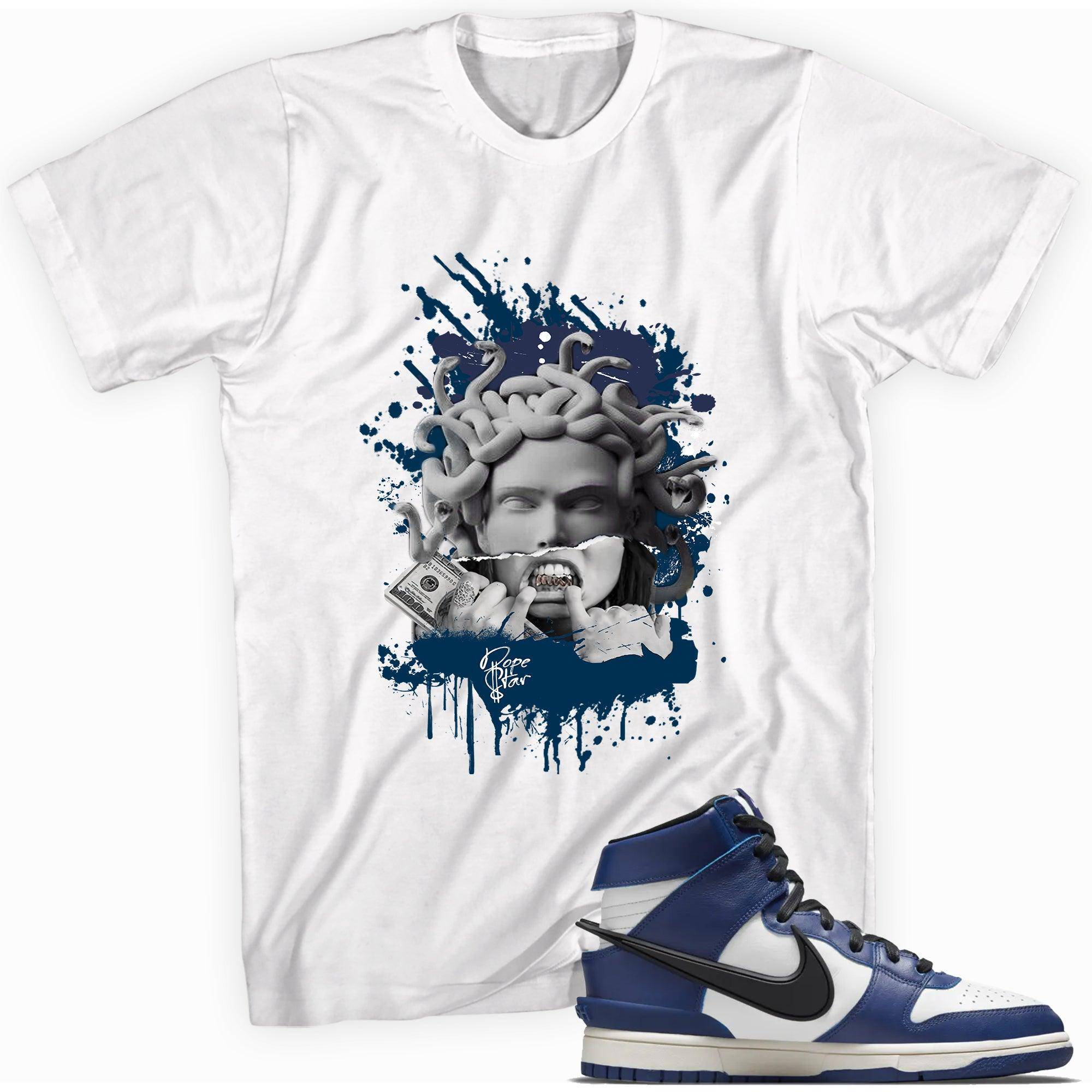 Dunk High AMBUSH Deep Royal Shirt Medusa