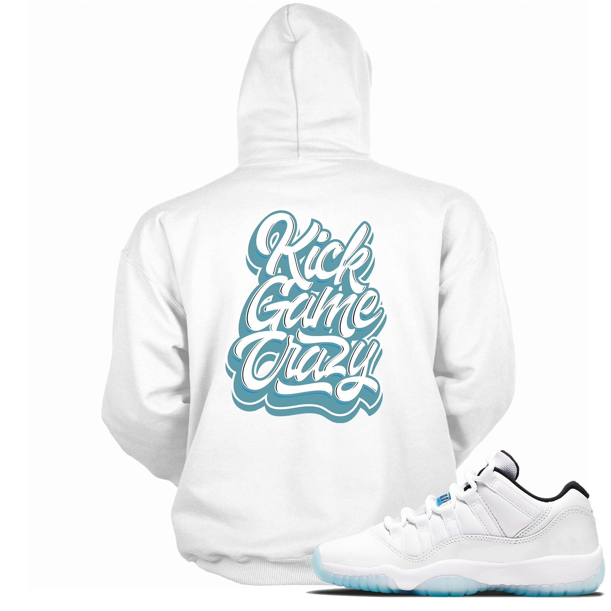 11 Low Legend Blue Hoodie Kick Game Crazy