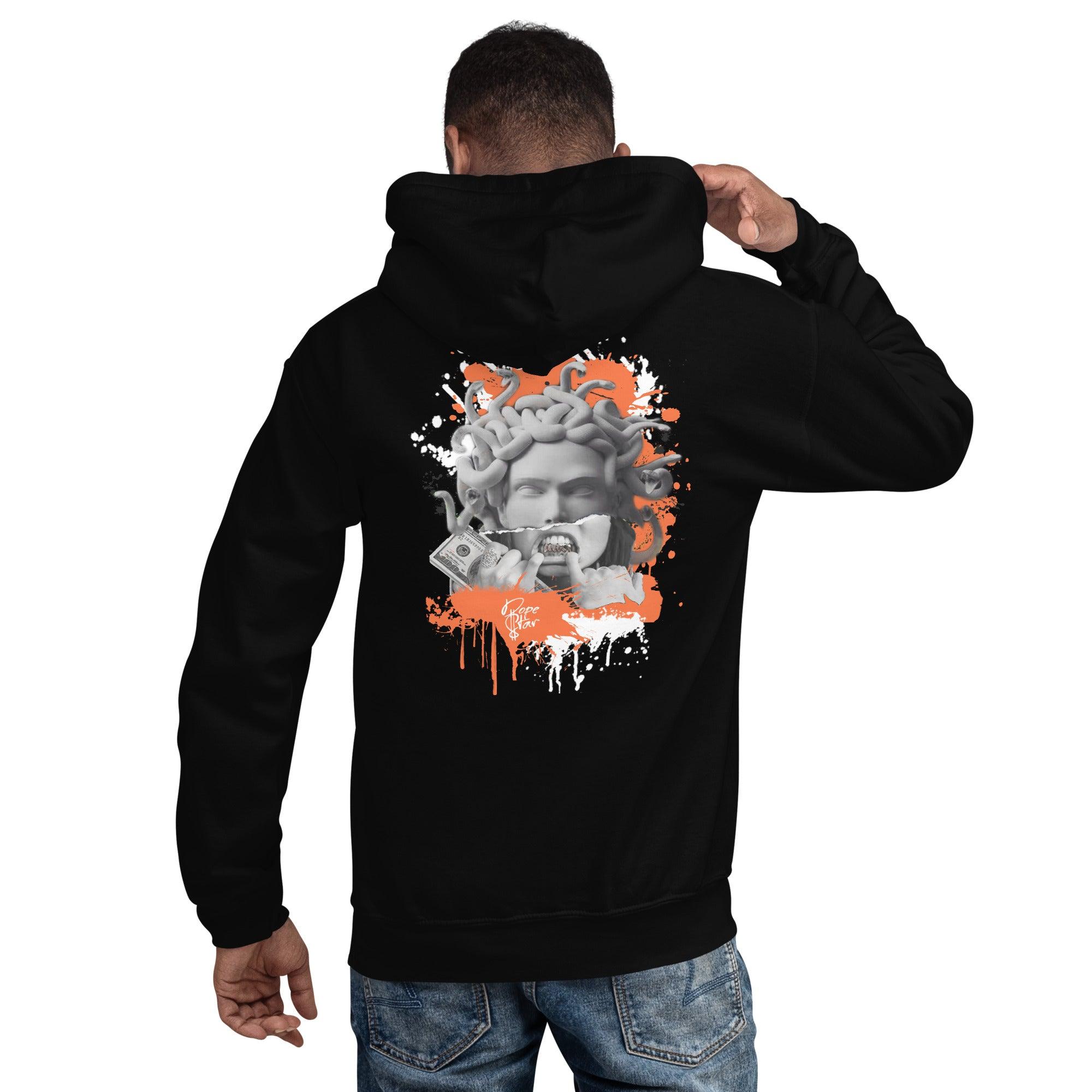 Electro Orange 1s DopeStar Hoodie Medusa