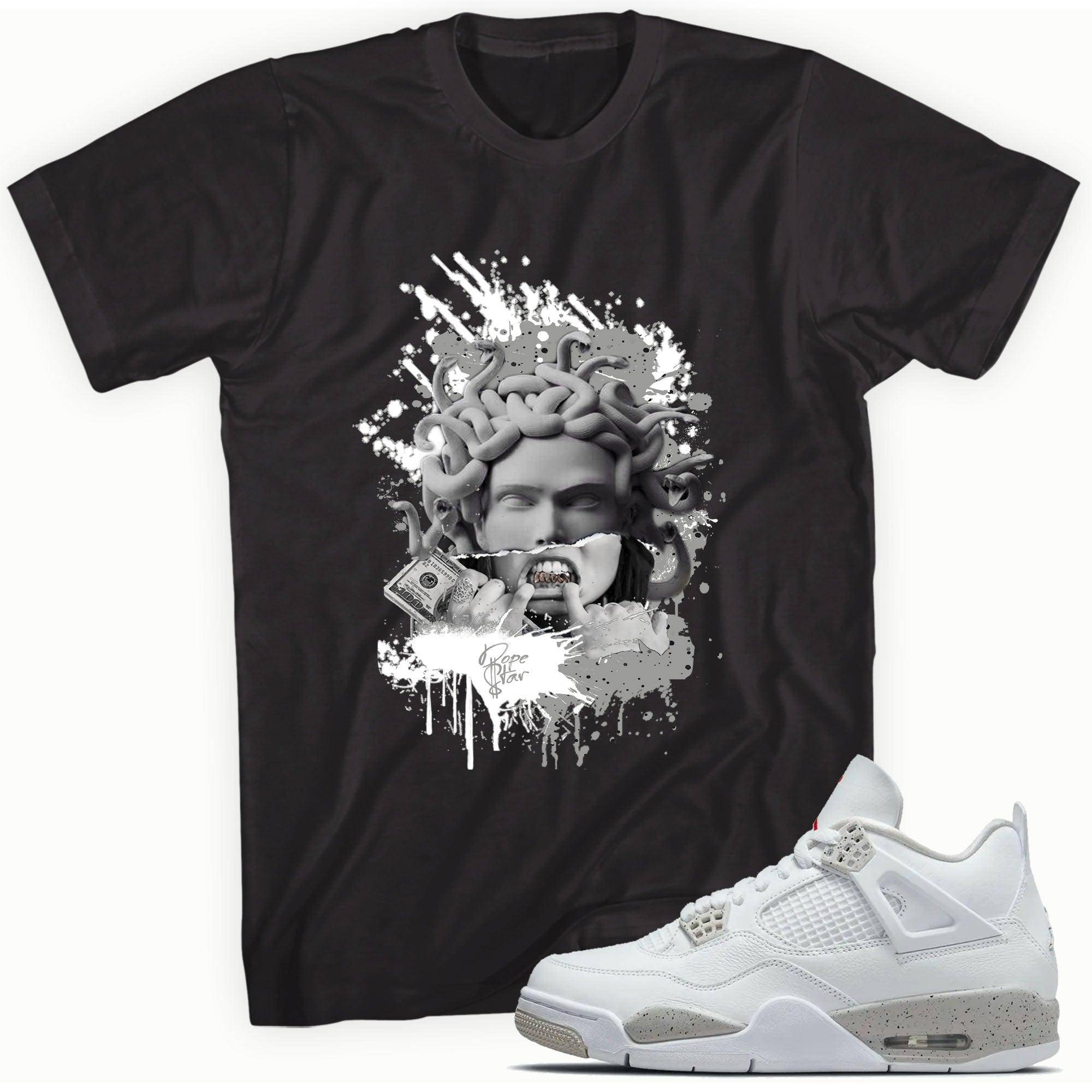 4 White Oreo (2021) Shirt Medusa