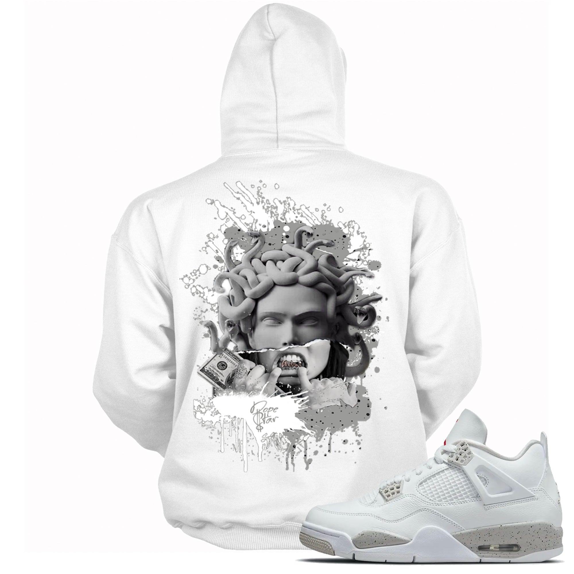 4 White Oreo (2021) Hoodie Medusa