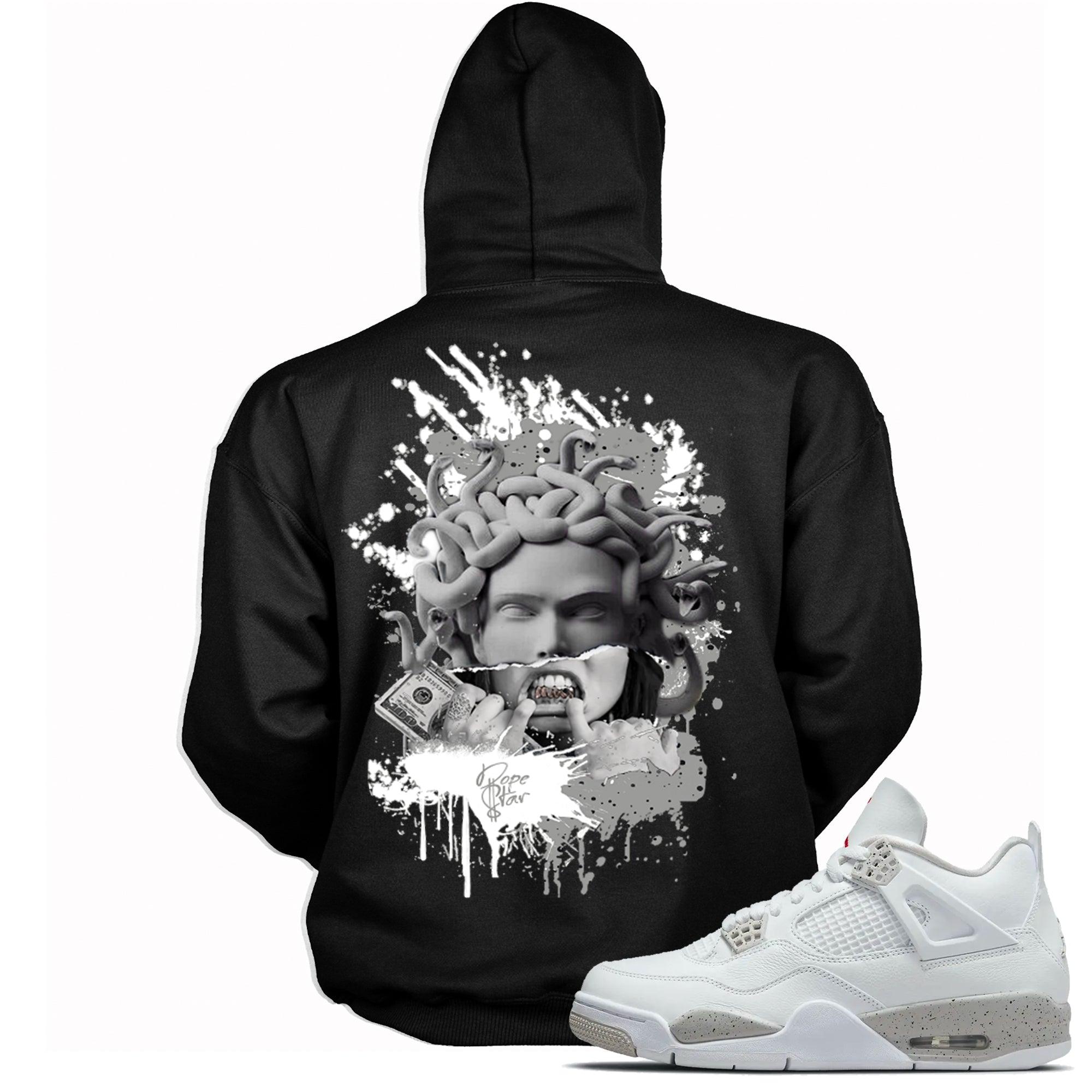 4 White Oreo (2021) Hoodie Medusa