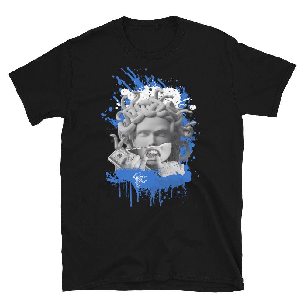 1 Mid White Black Royal Shirt Medusa