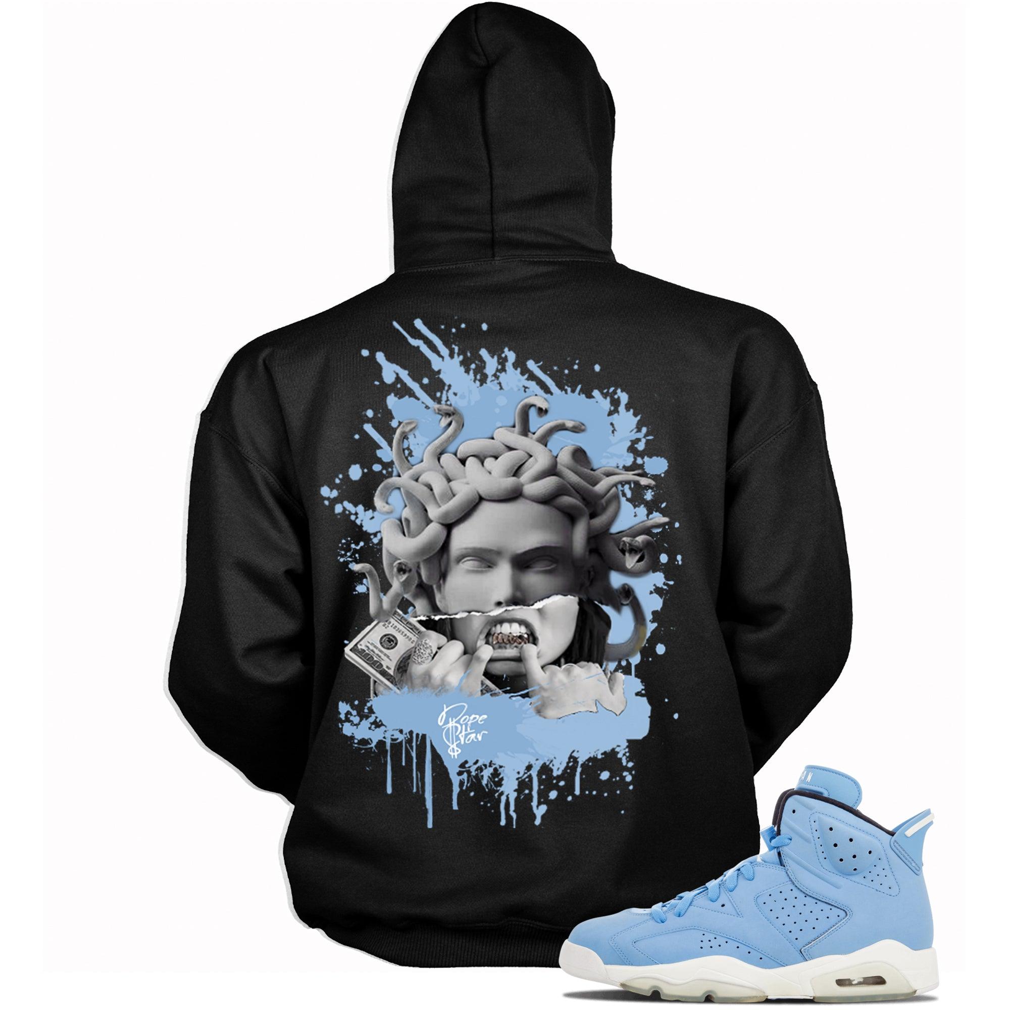 6 6 GG “Still Blue” Hoodie Medusa