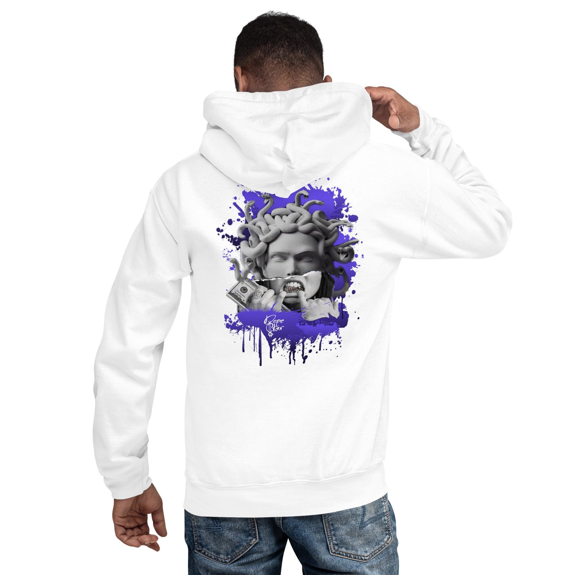 12 Black Dark Concord Hoodie Medusa