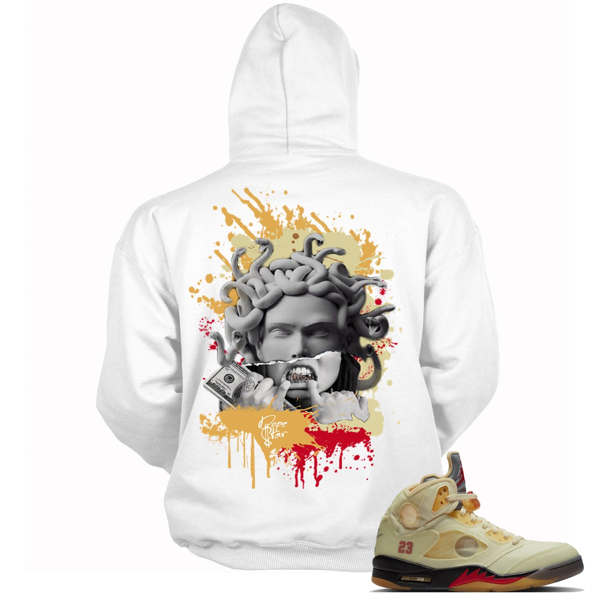 5s Off White Sail Hoodie Medusa