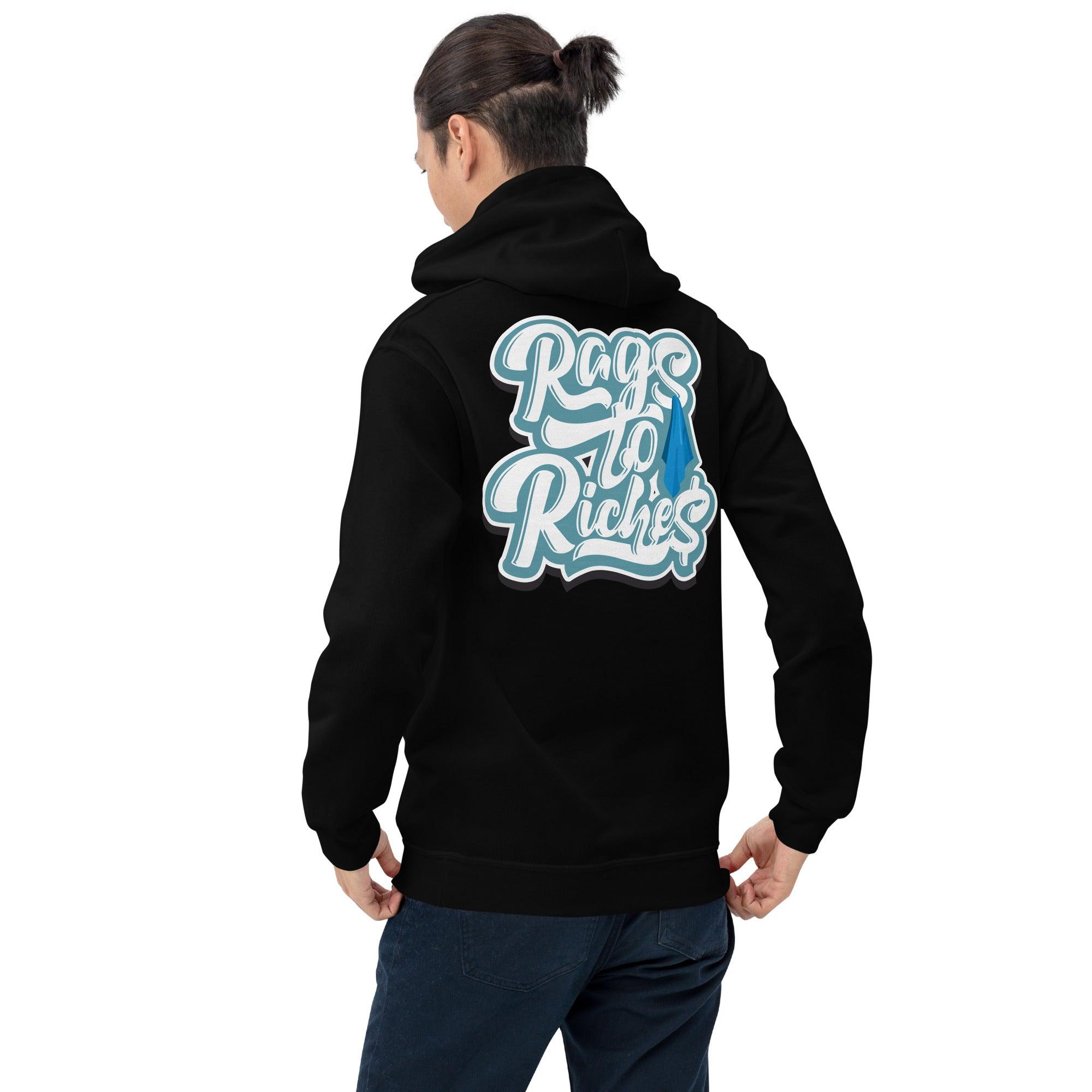 11 Low Legend Blue Hoodie Rags To Riches