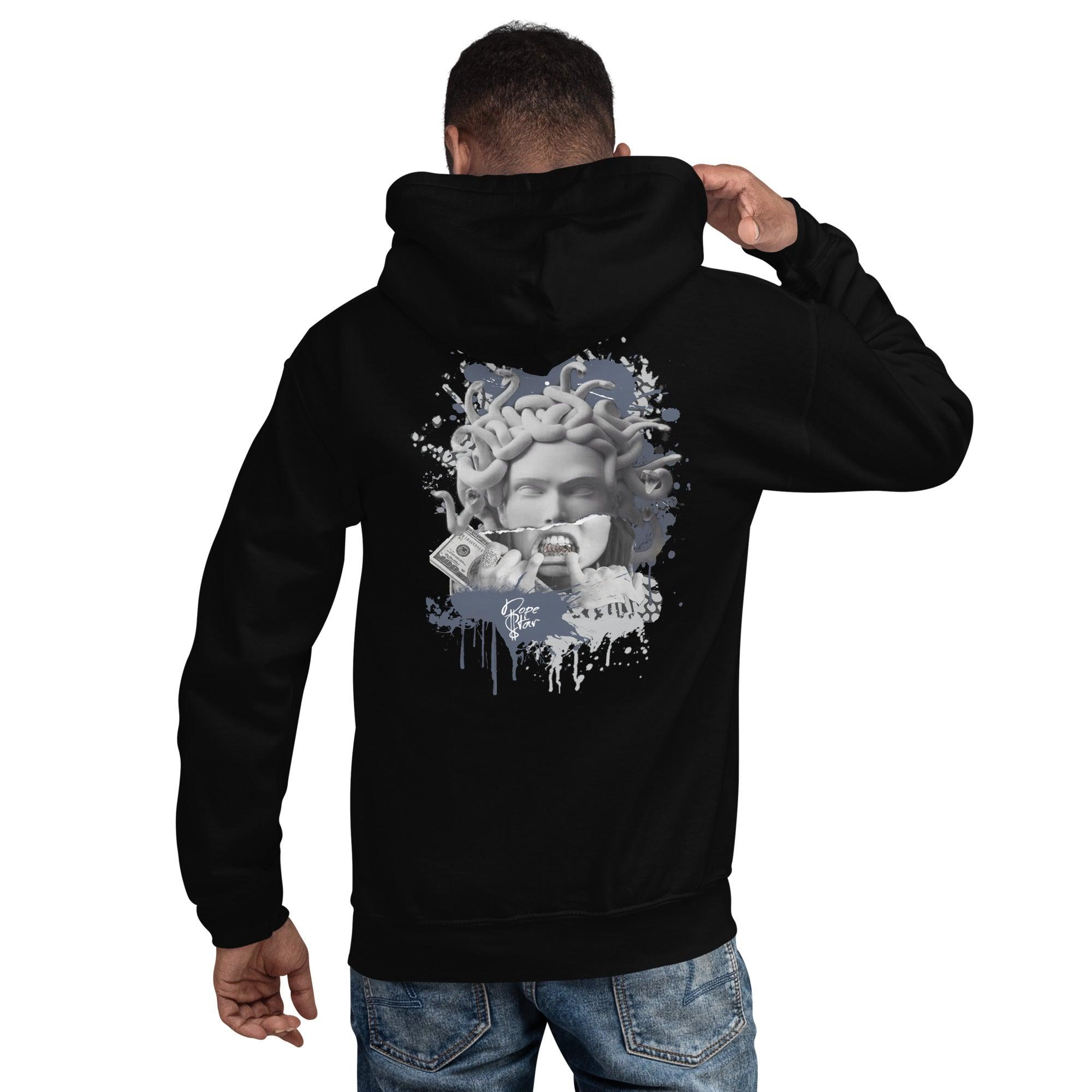 3 Midnight Navy Hoodie Medusa