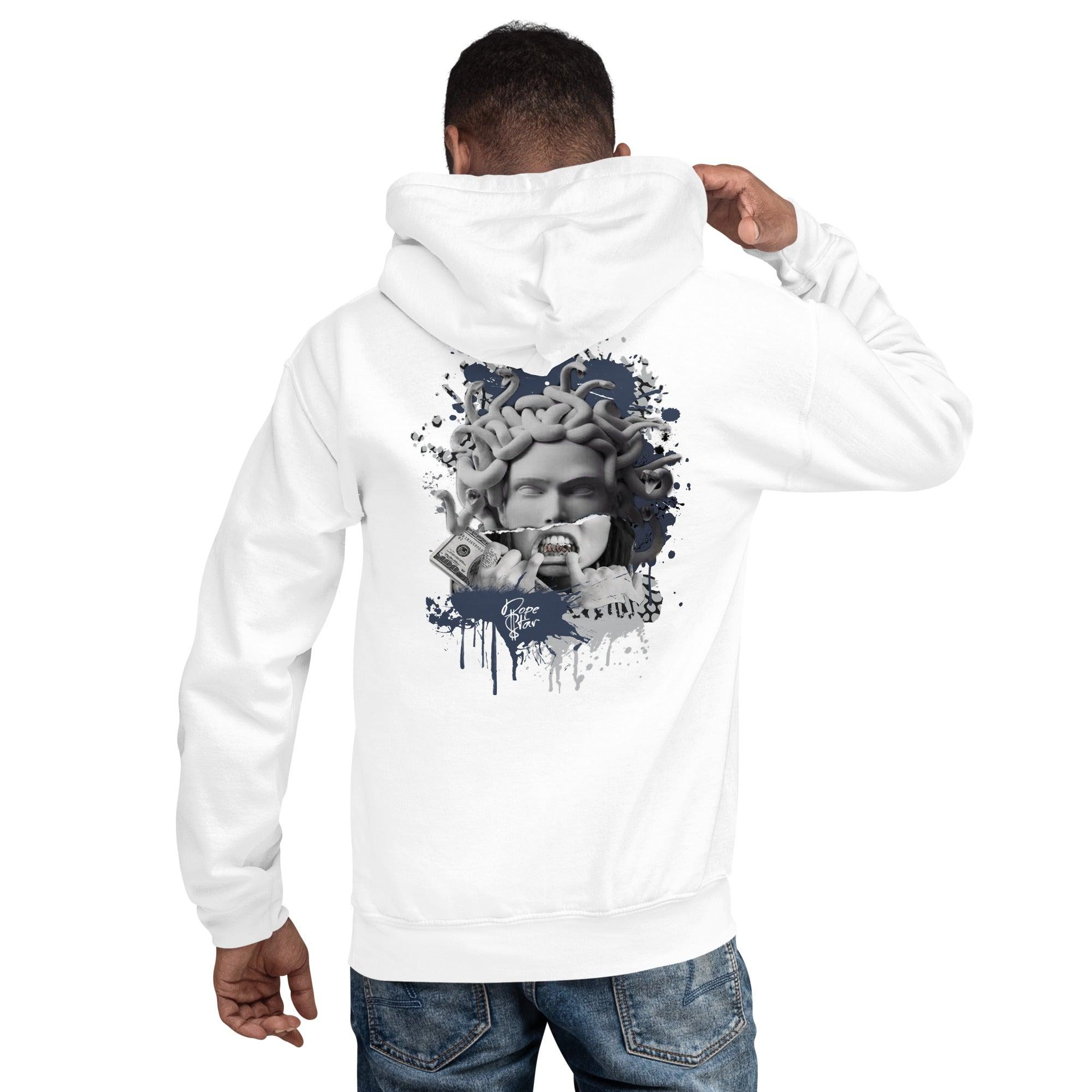 3 Midnight Navy Hoodie Medusa