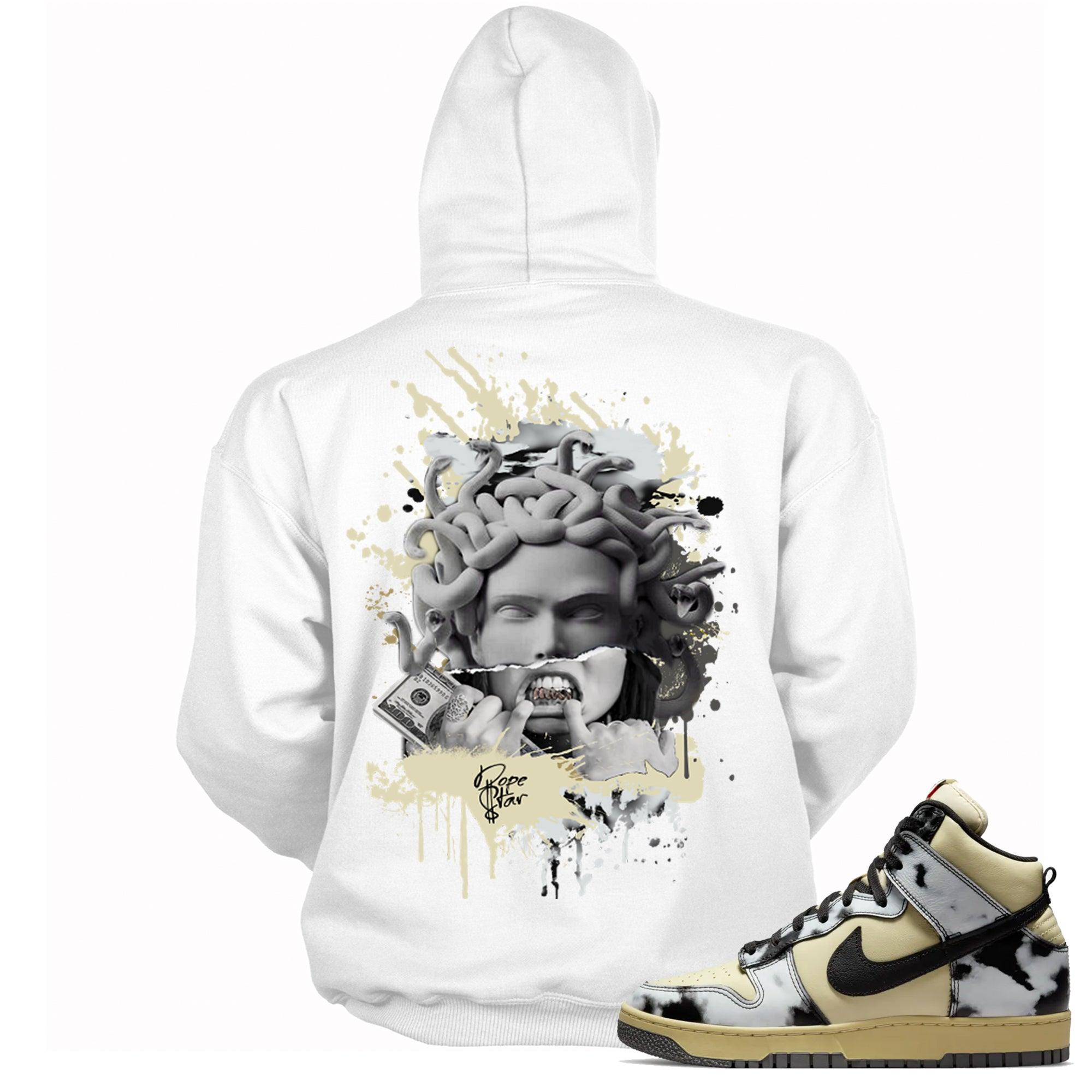 Dunk High 1985 Black Acid Wash Hoodie Medusa