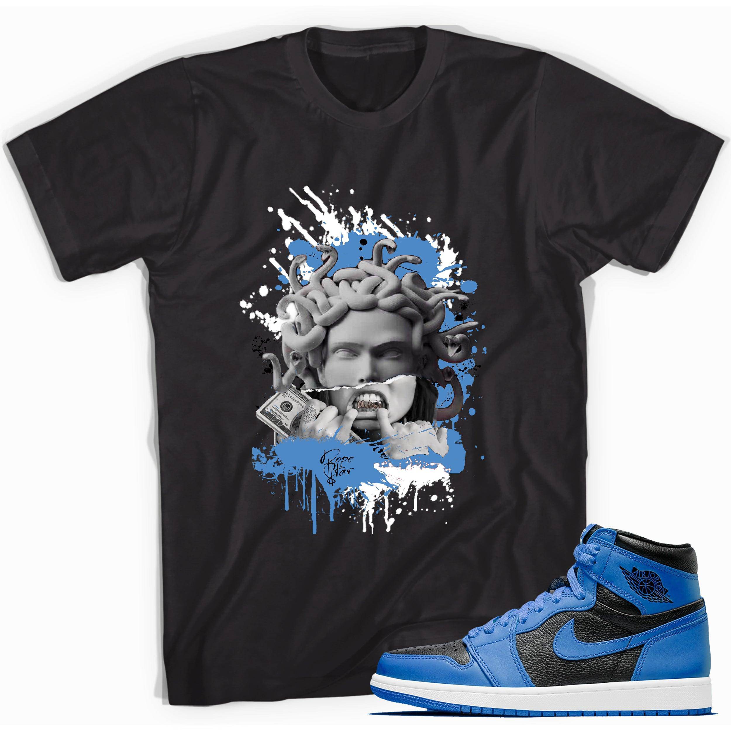 Dark Marina Blue 1s DopeStar Shirt Medusa