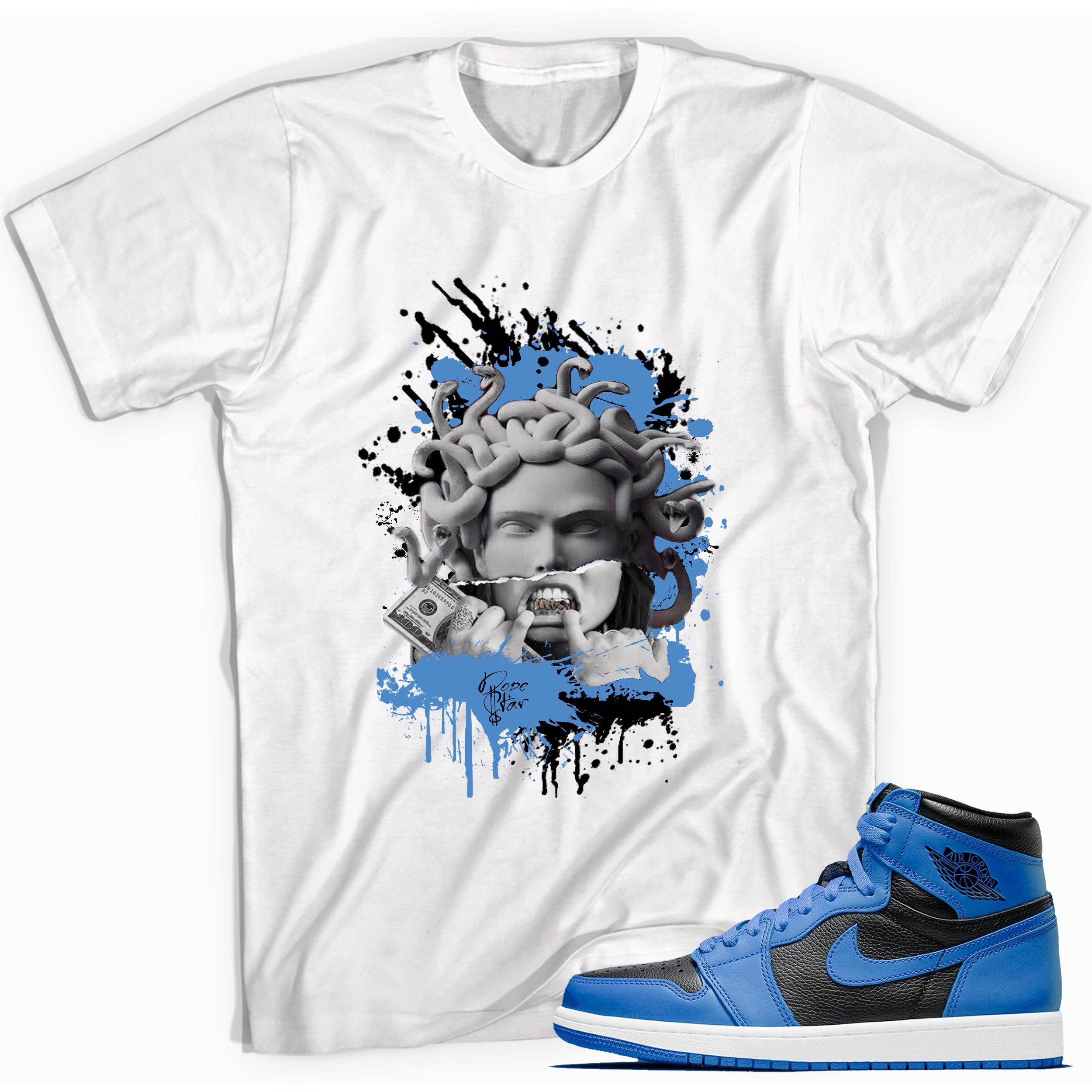 Dark Marina Blue 1s DopeStar Shirt Medusa