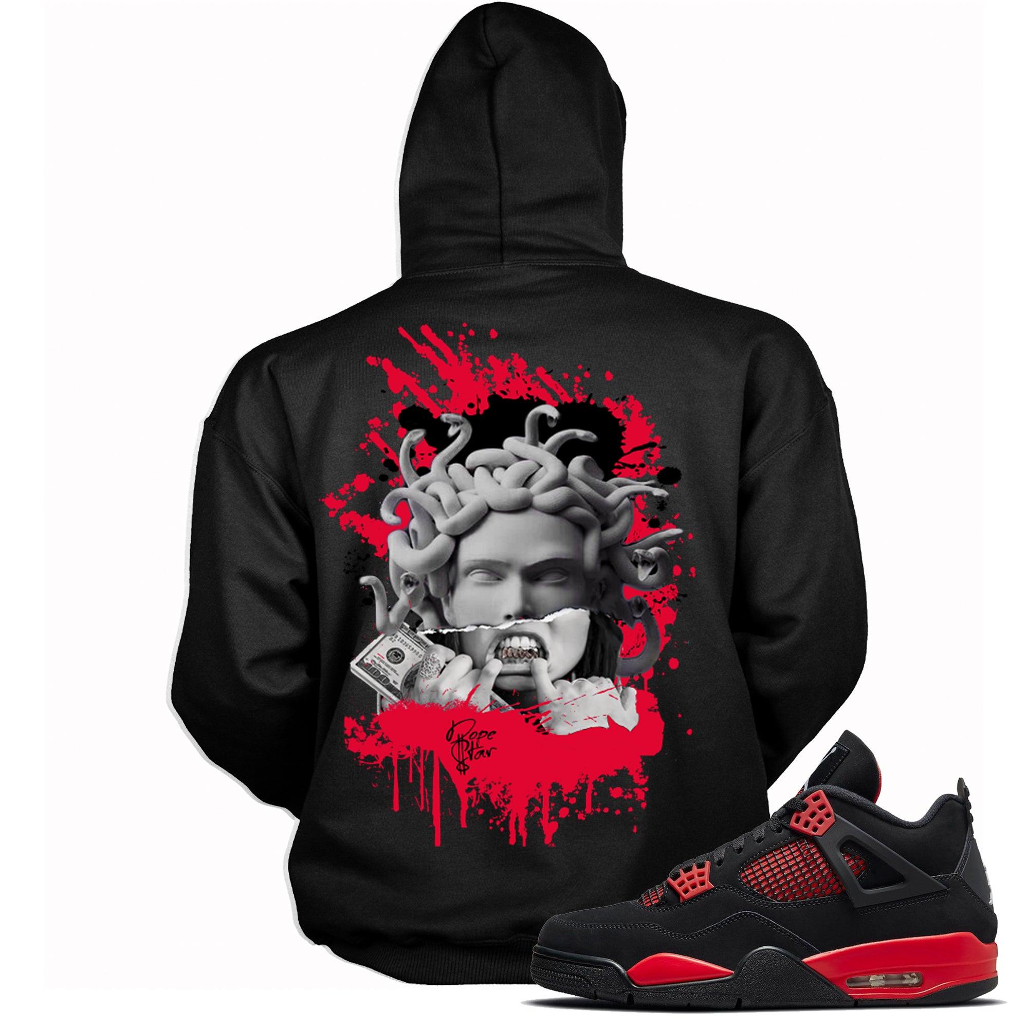 4 Red Thunder Hoodie Medusa