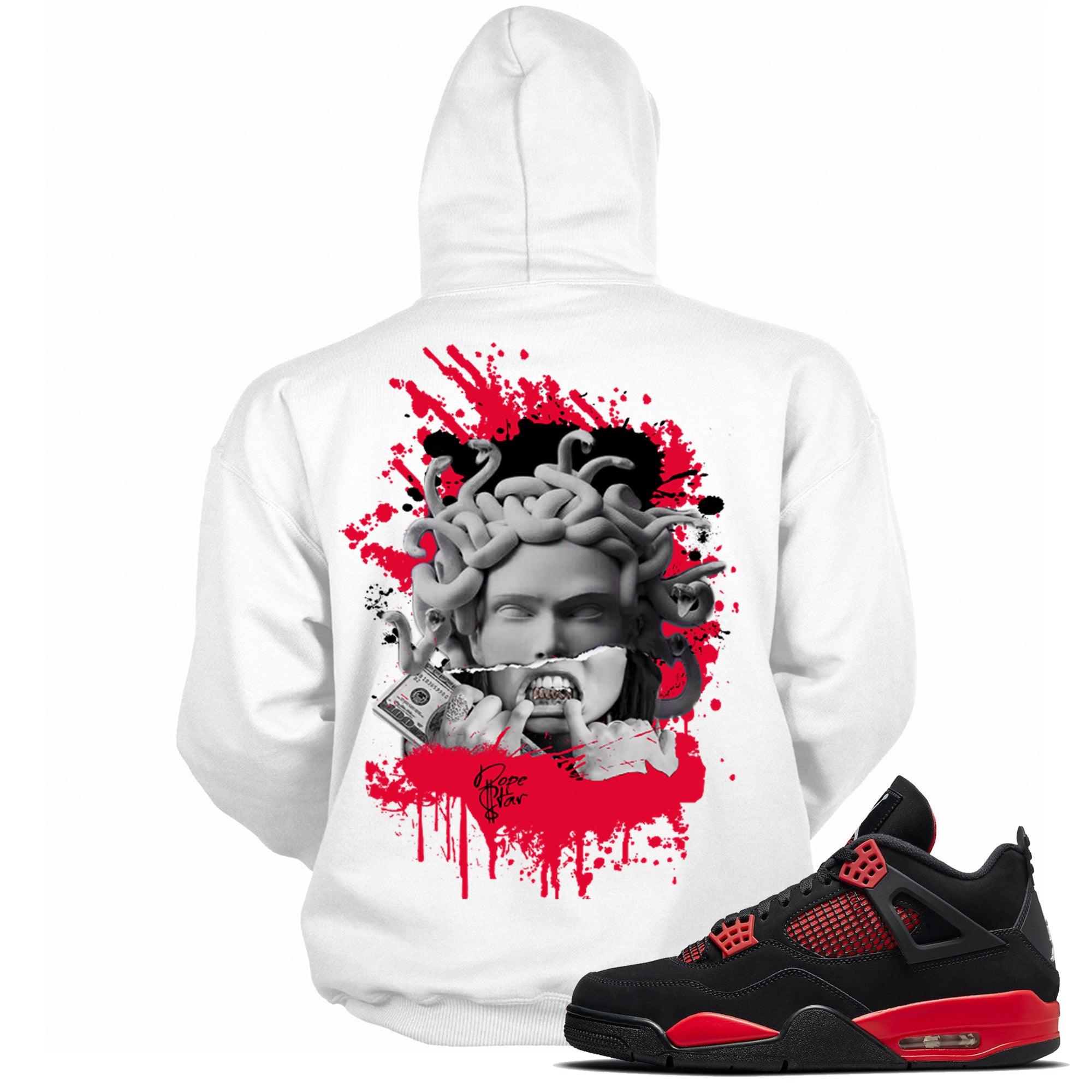 4 Red Thunder Hoodie Medusa