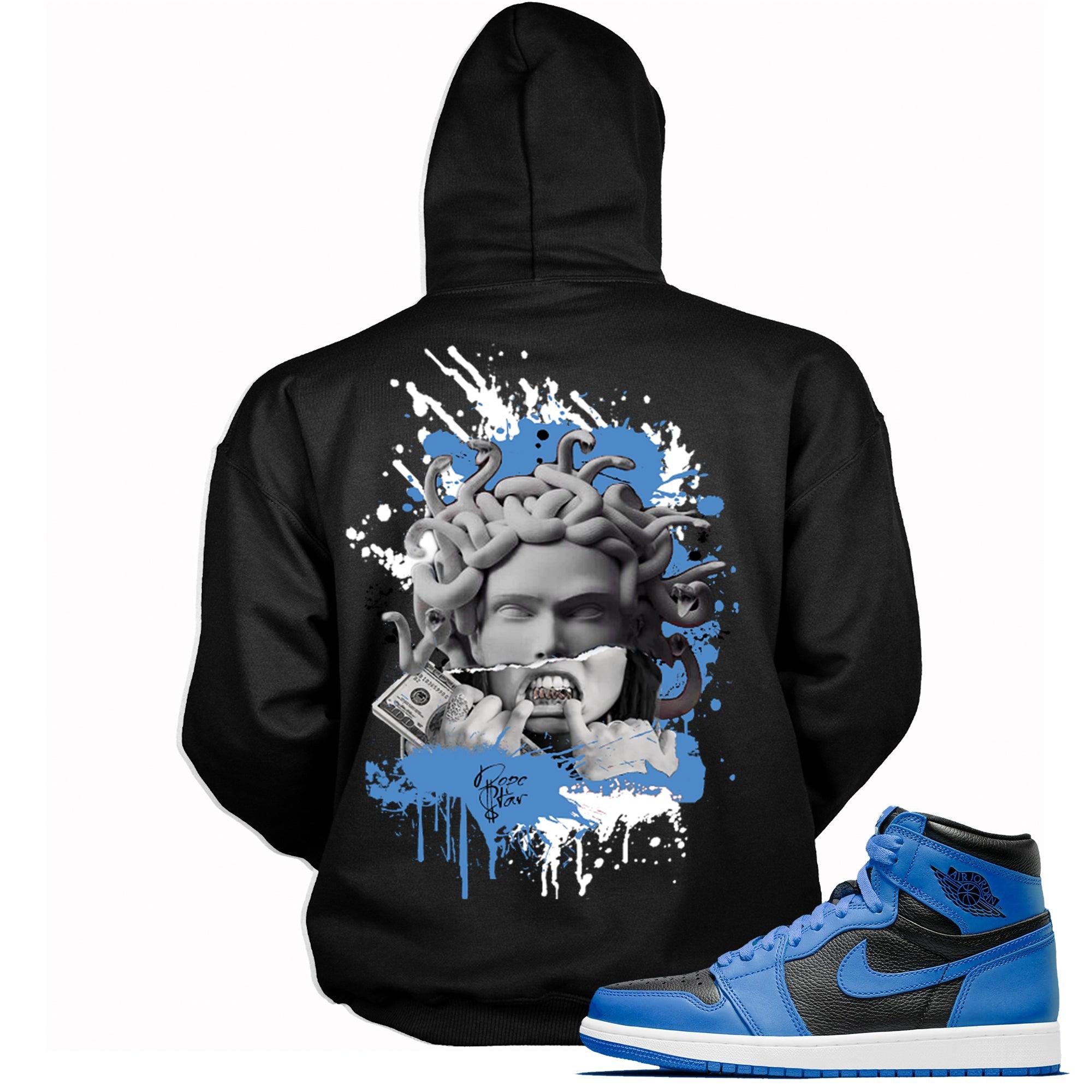 Dark Marina Blue 1s DopeStar Hoodie Medusa