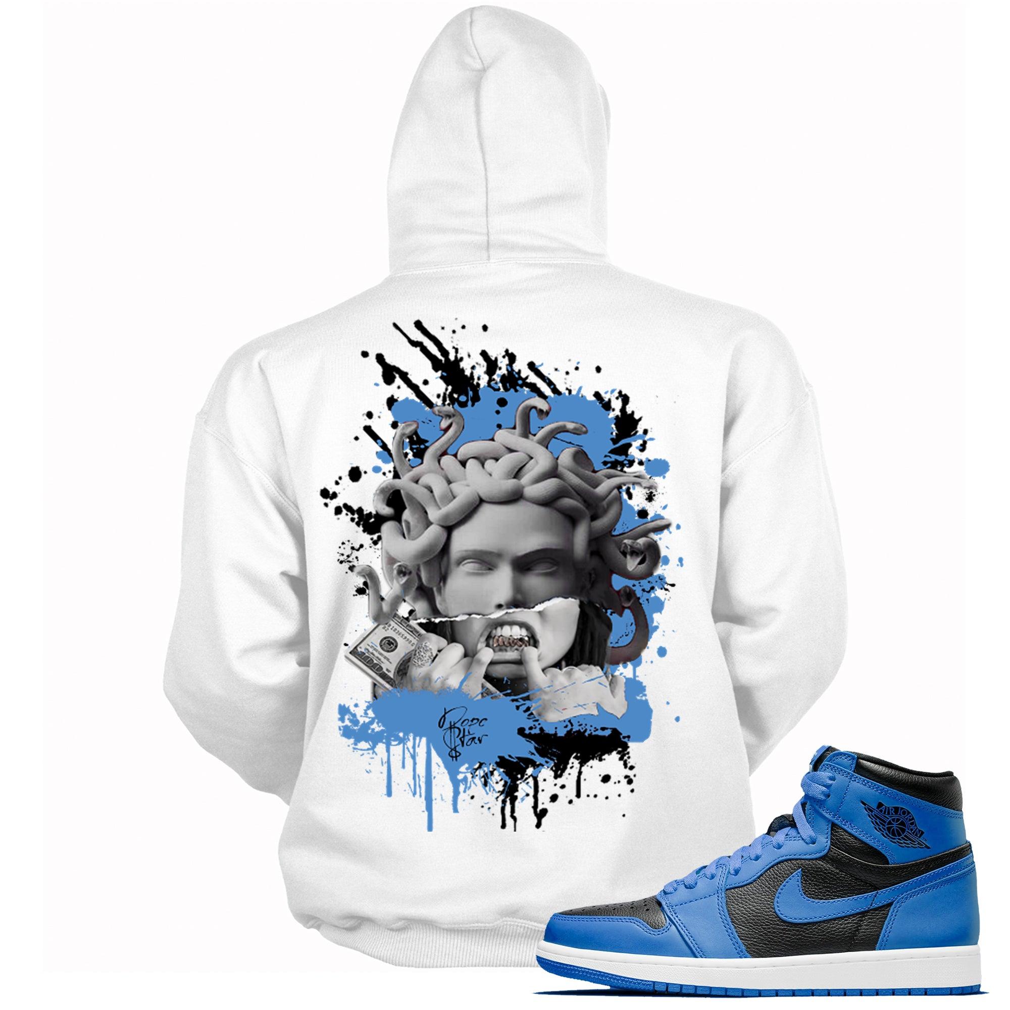 Dark Marina Blue 1s DopeStar Hoodie Medusa